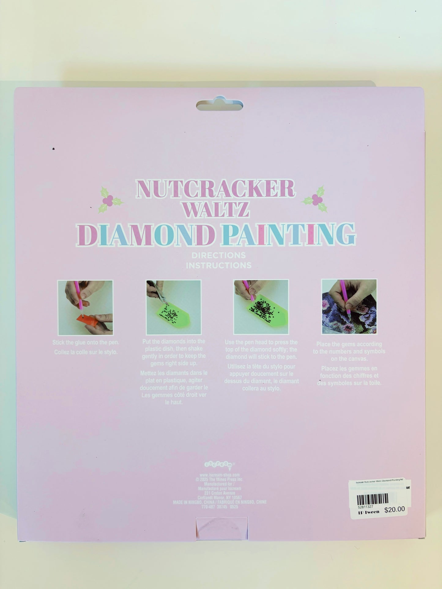 Iscream Nutcracker Waltz Diamond Painting Kit