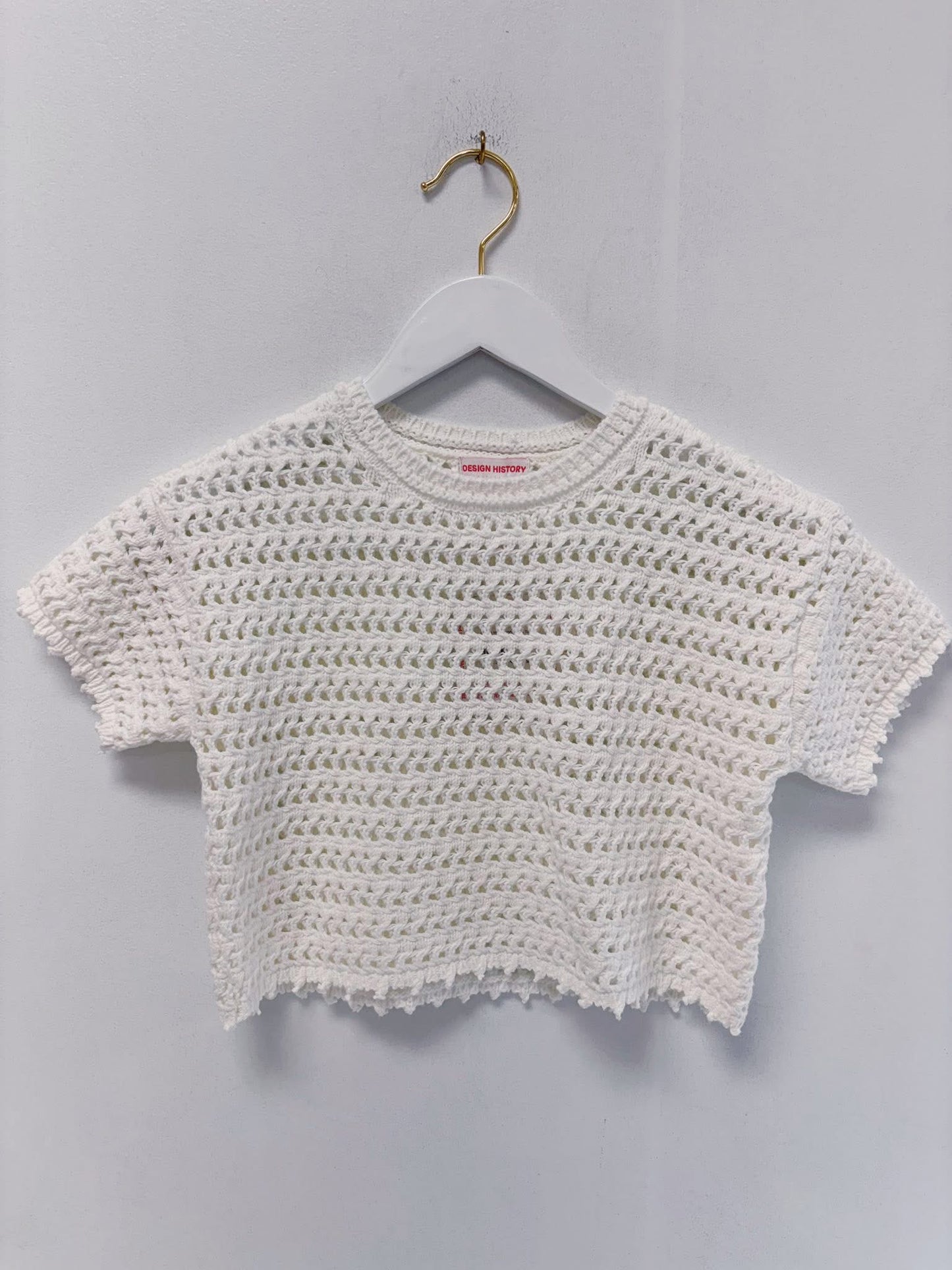 Design History White S/S Top