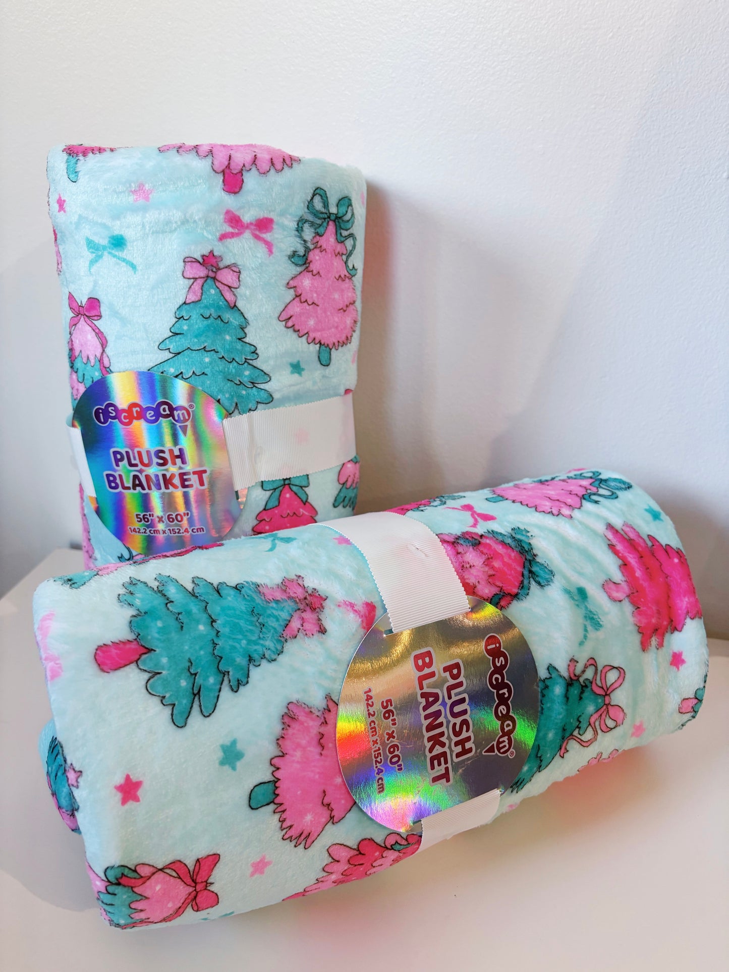 Iscream Fancy Trees Plush Blanket