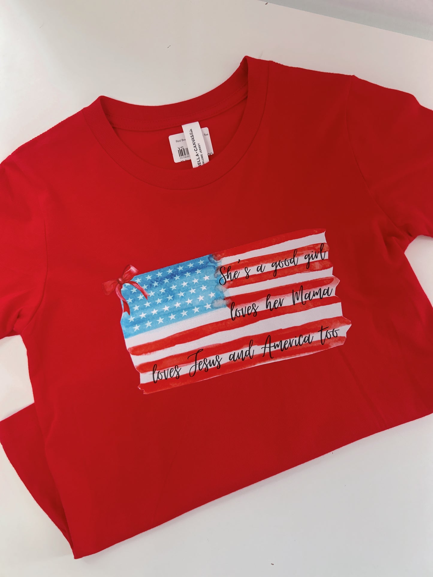 Red Bow USA Graphic Tee