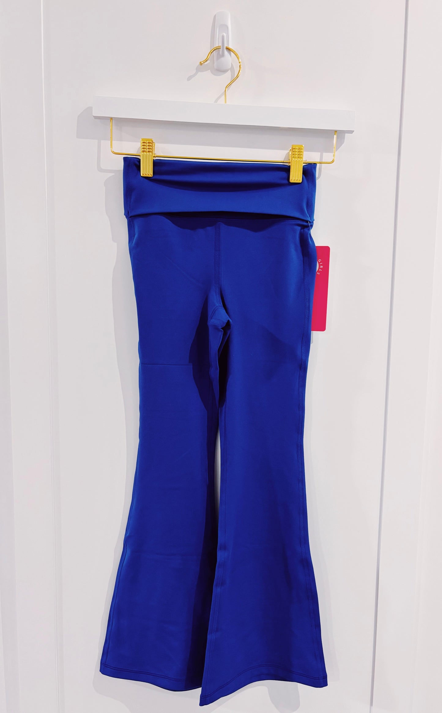 Navy Softlux Flared Pants