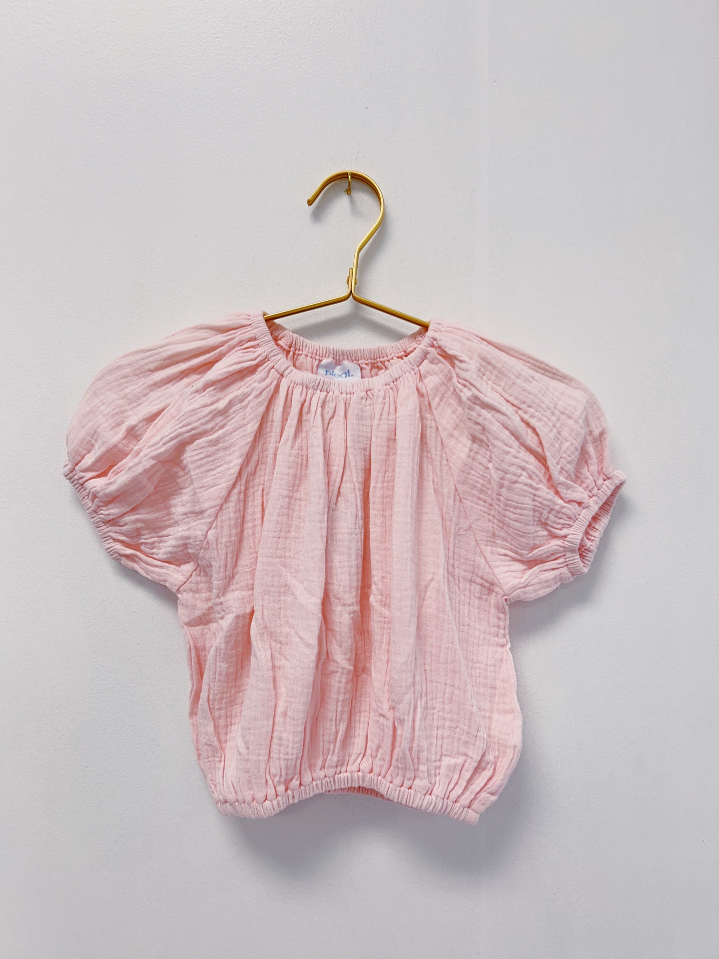 Pleat Light Pink Alexia Top