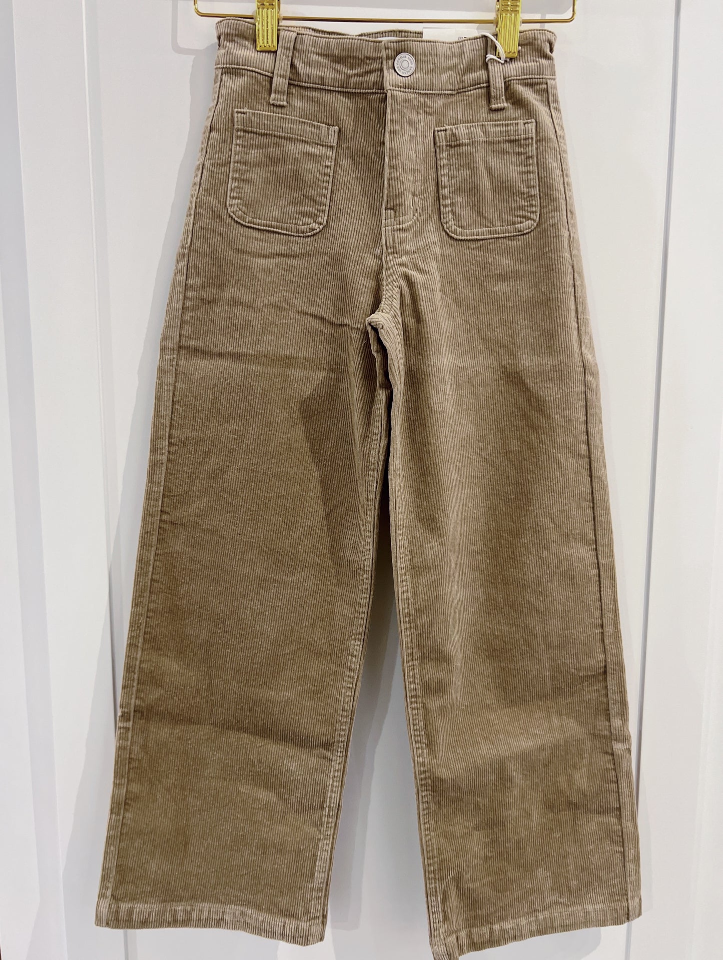 Kan Can Beige Corduroy Pant
