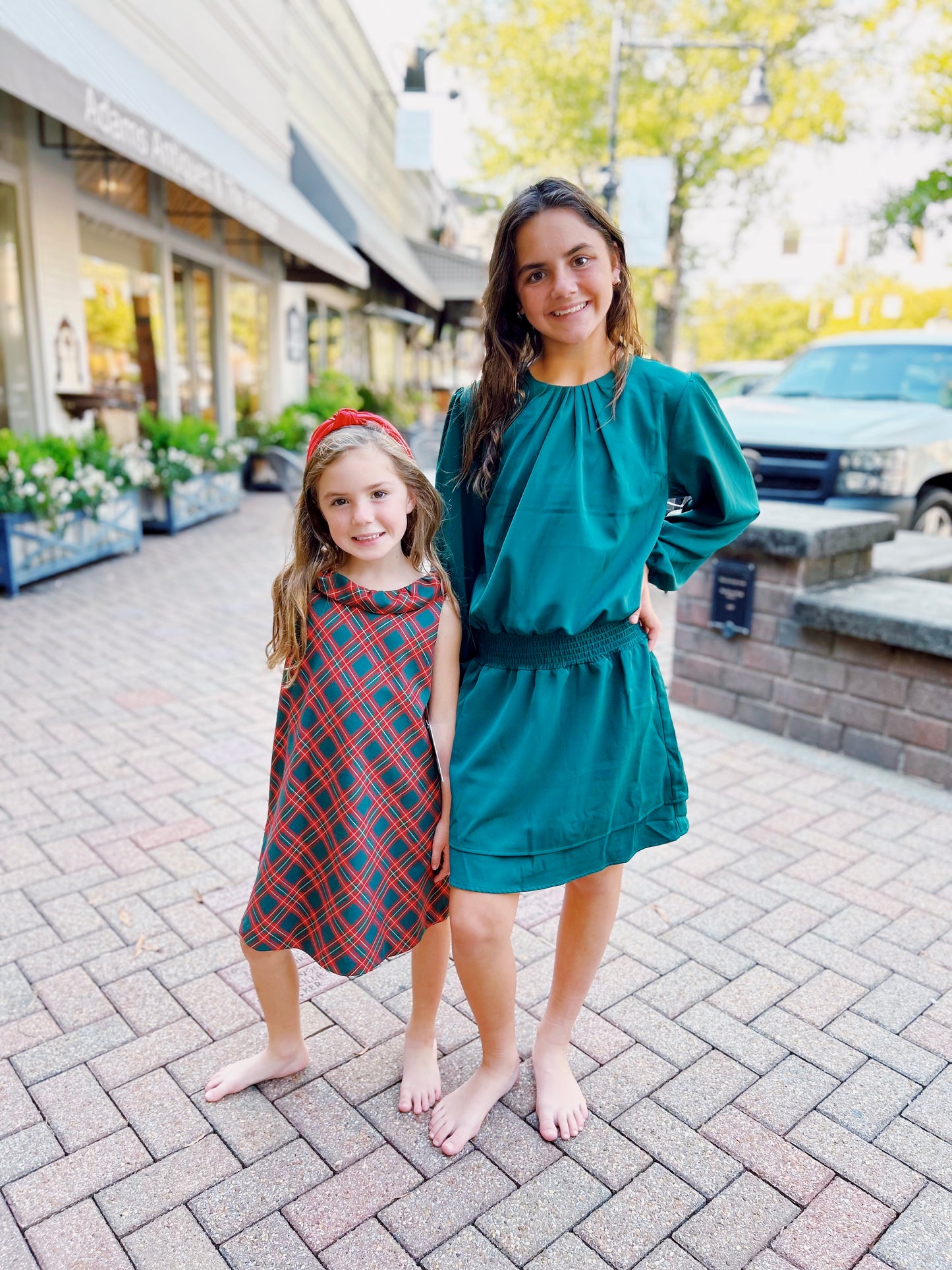 Gabby Red Plaid Blair Dress
