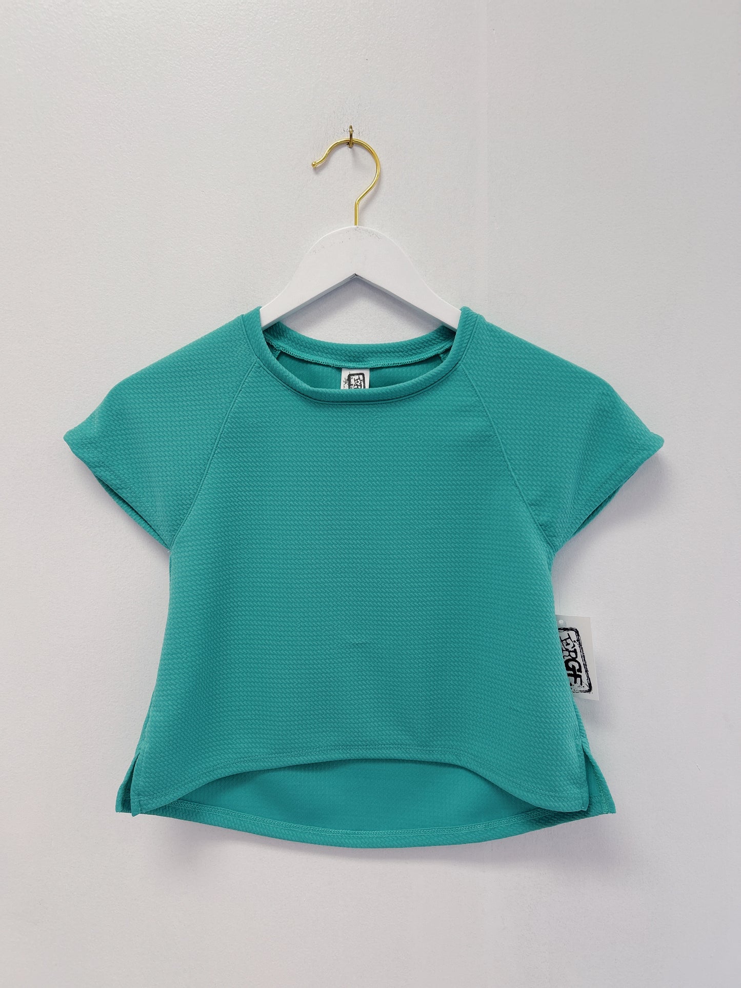Erge Seafoam Bulletknit Raglan Top