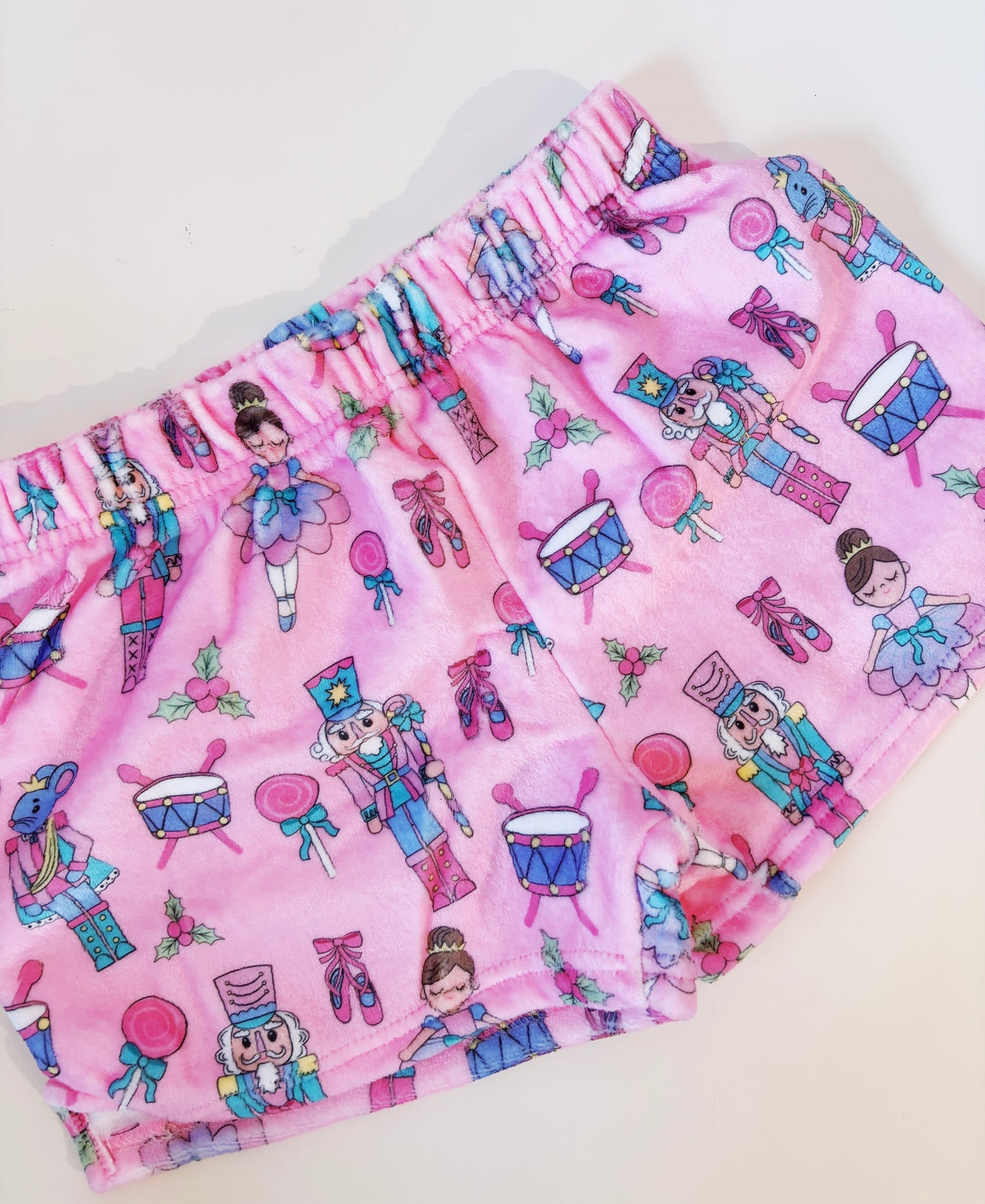 Iscream Nutcracker Waltz Plush PJ Shorts