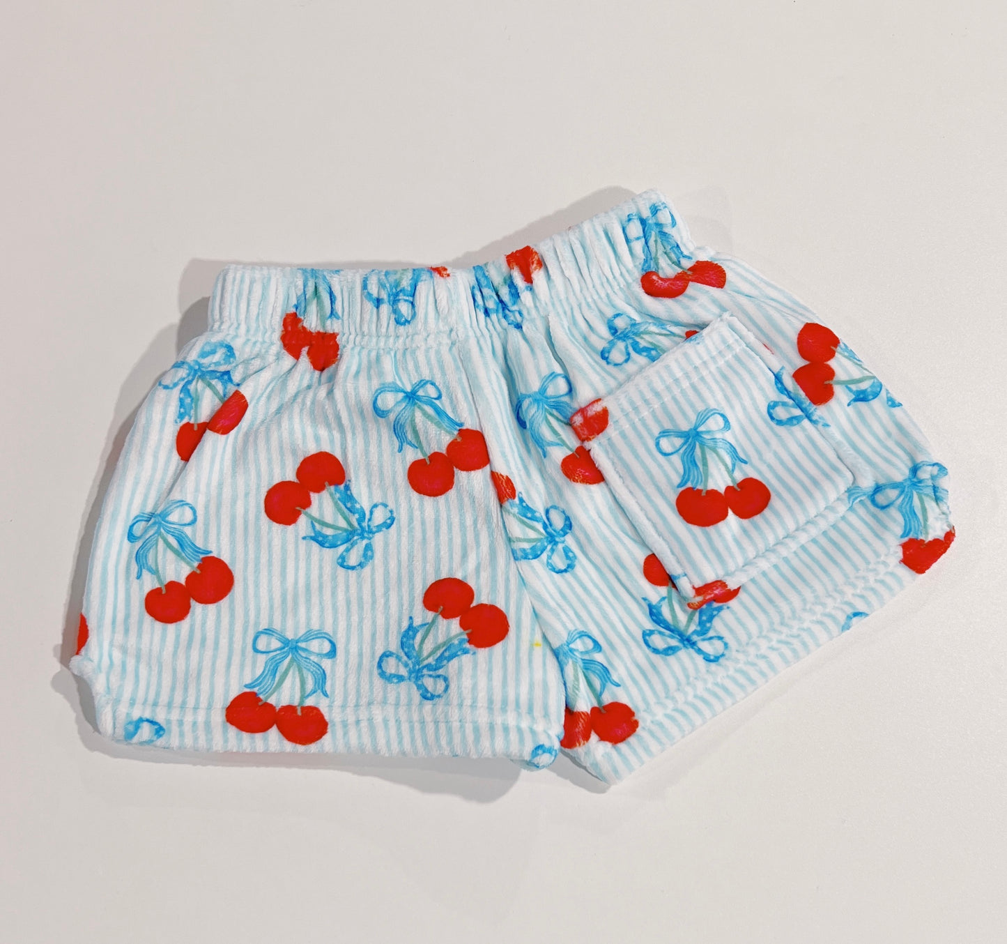 Cherry on Top Plush Shorts