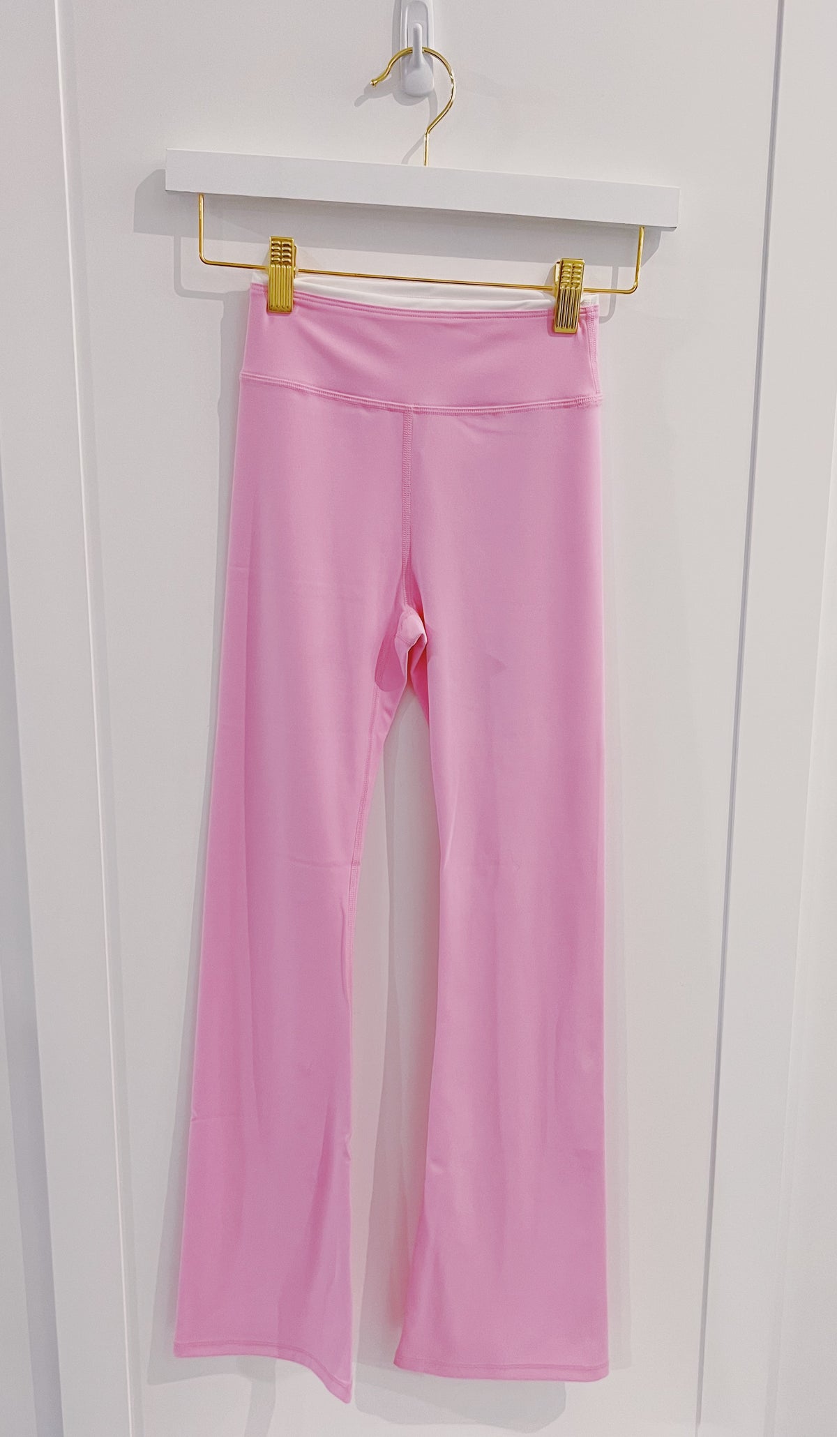 Parfum De Fit Essence Flare Leggings- Petal Pink