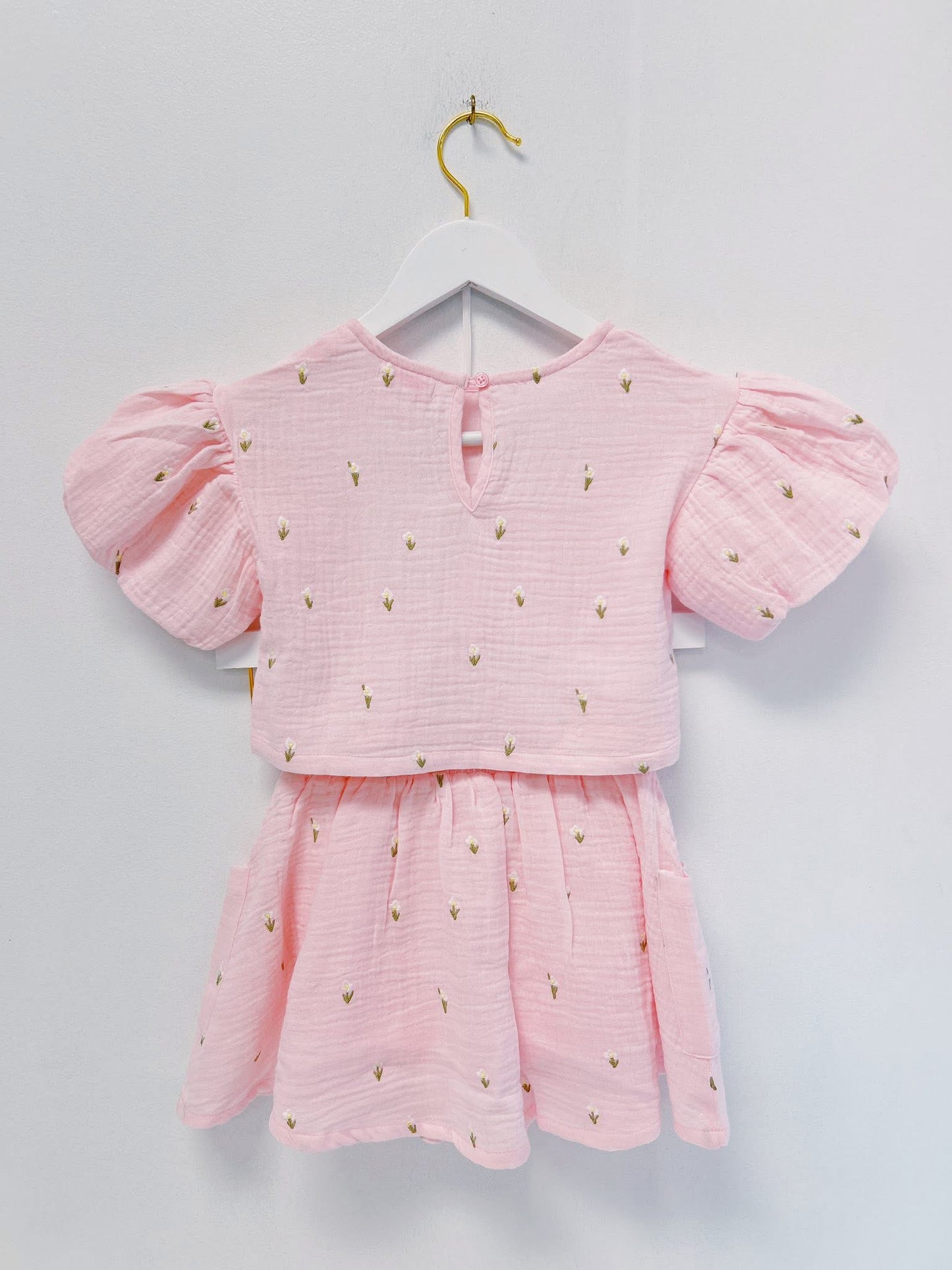 Design History Spring Pink S/S Top