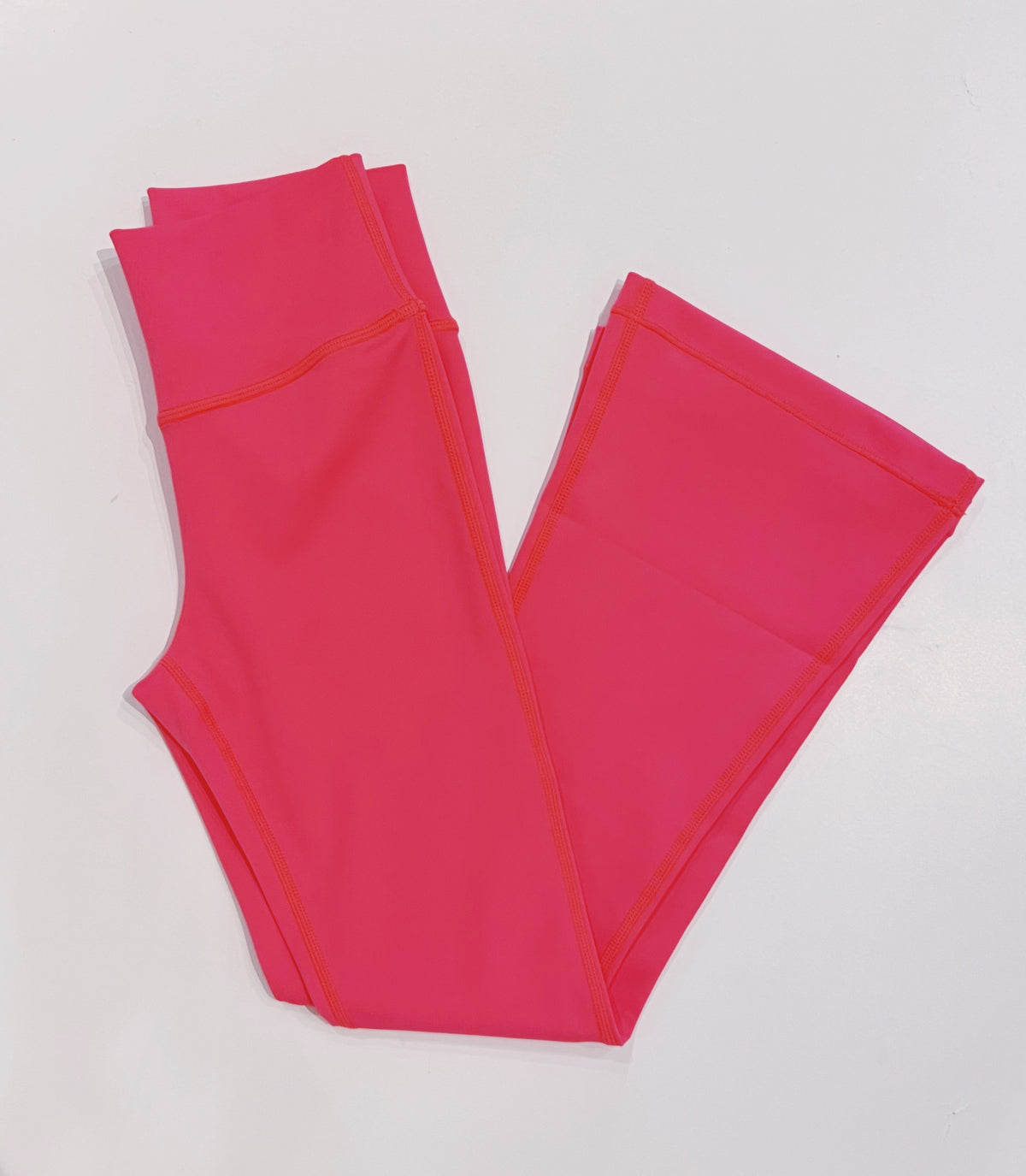 Pleat Coral Florie Flare Leggings