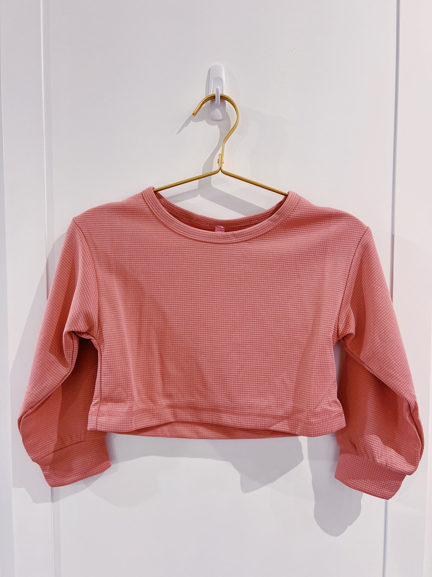 Blush Pink Pullover Top