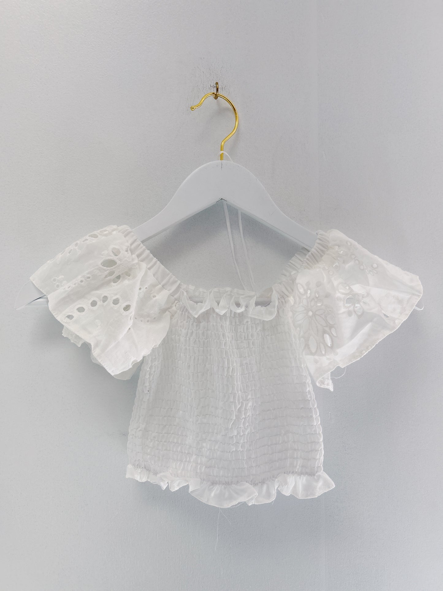 Tweenstyle White Eyelet Set