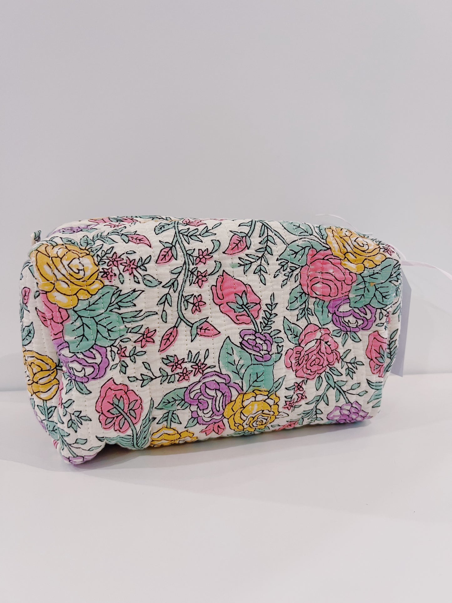 3 in 1 Quilted Makeup Bag