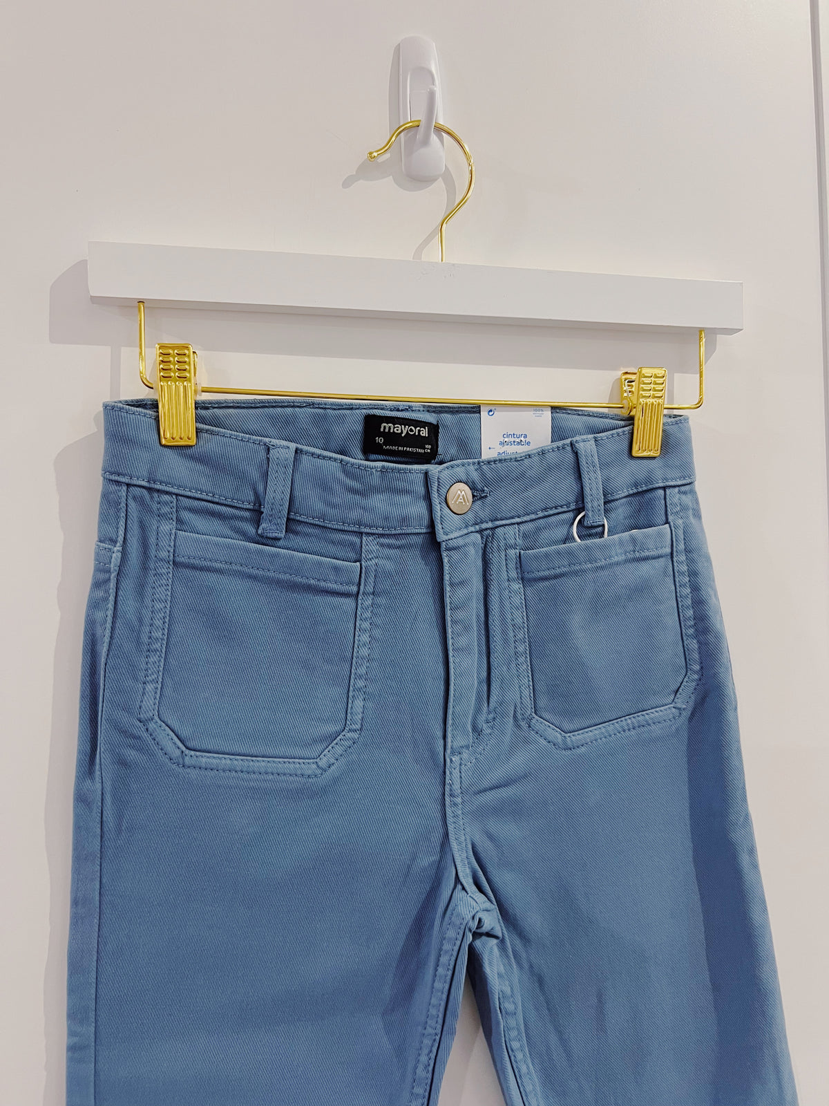 Mayoral Iceberg Flare Twill Pants