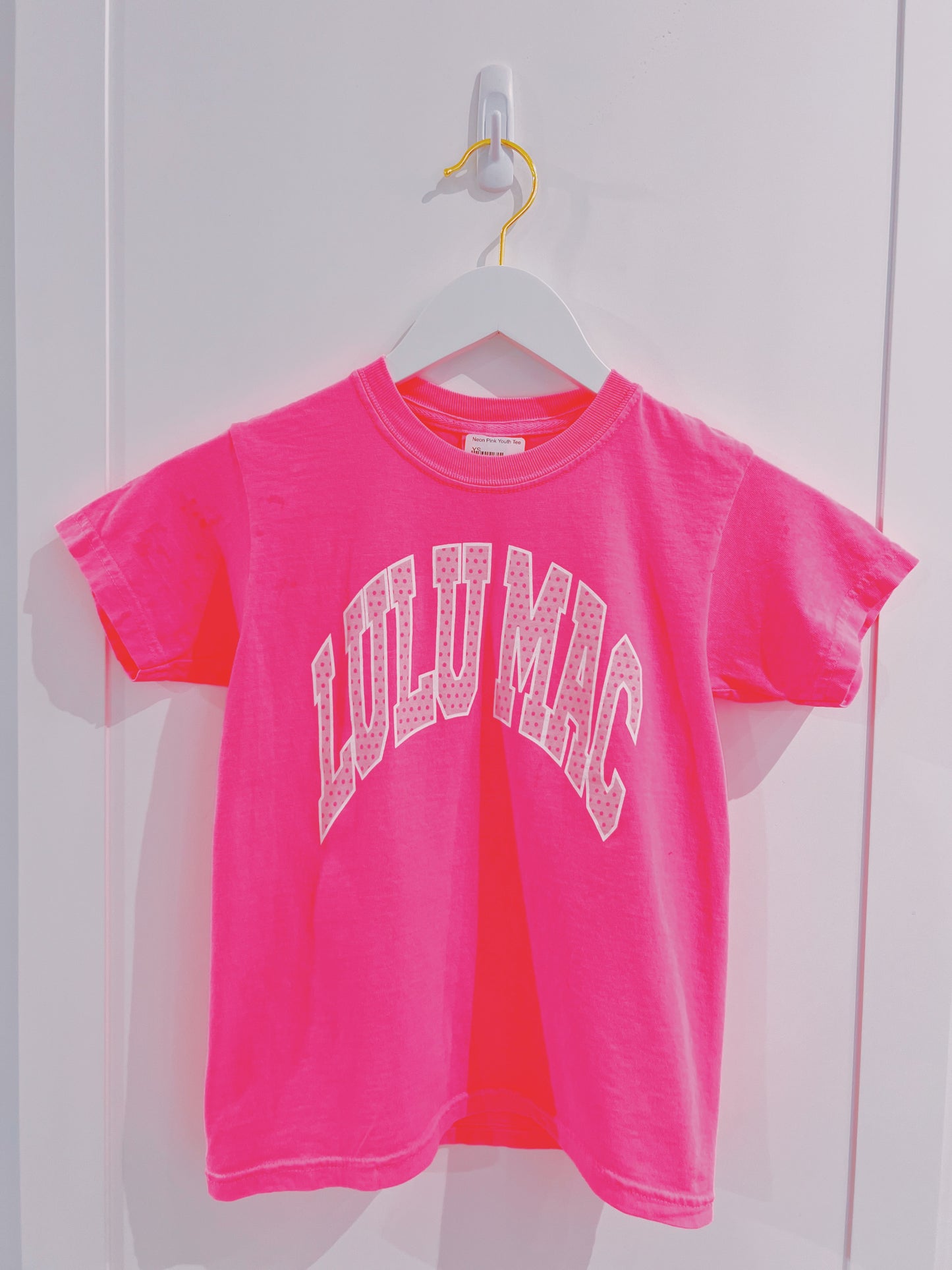 Neon Pink Youth Tee