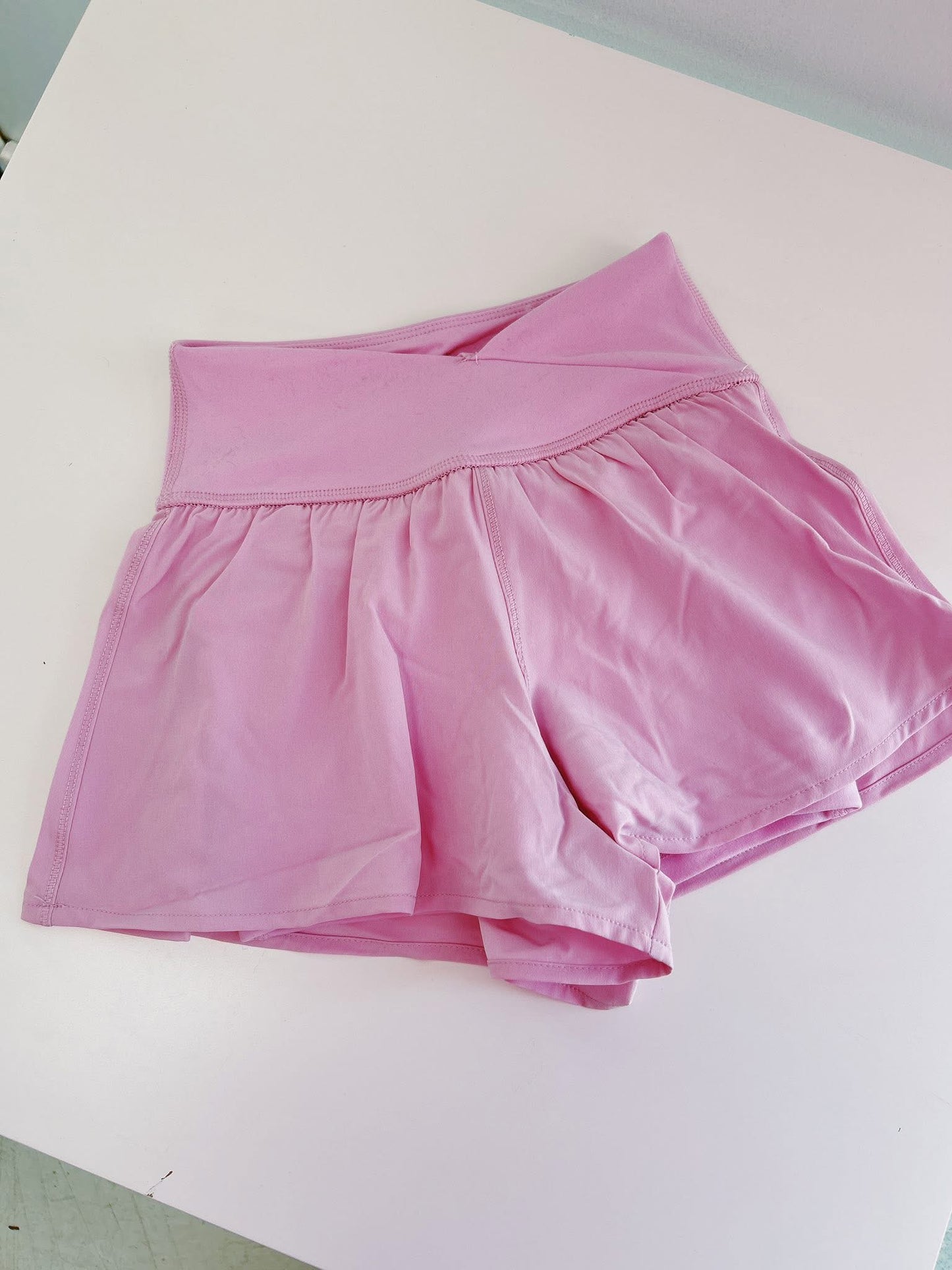 Pink Lavender Hybrid Short