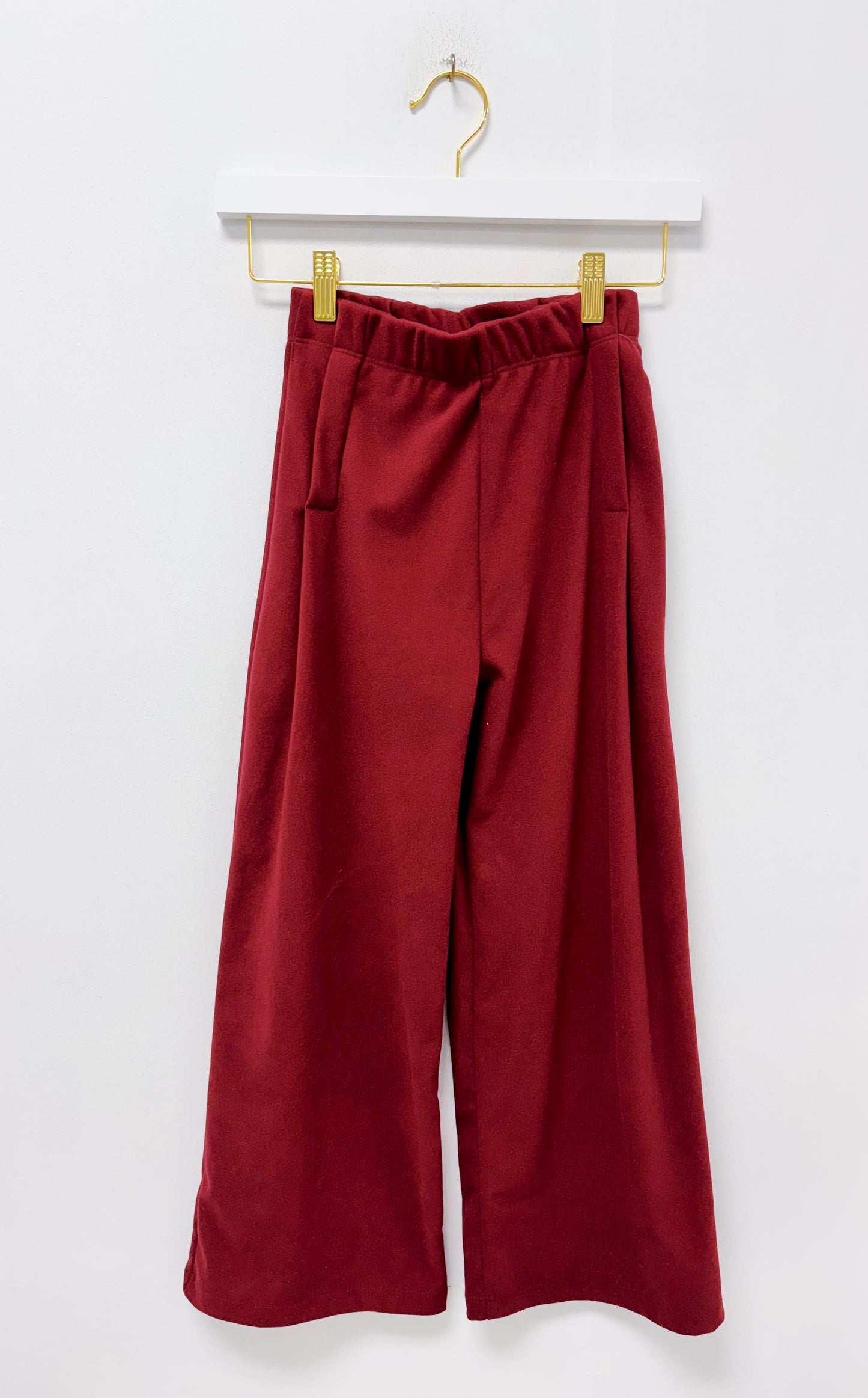 Erge Burgundy Ponti Pant