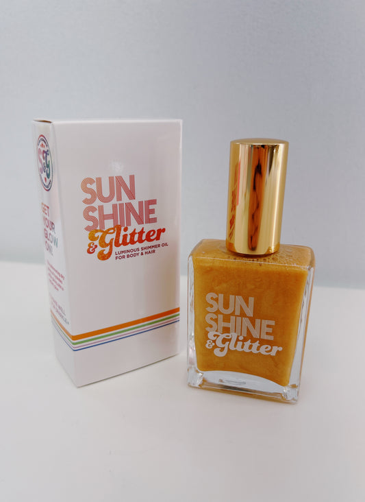 Sunshine & Glitter Highlighter Shimmer Spray Oil