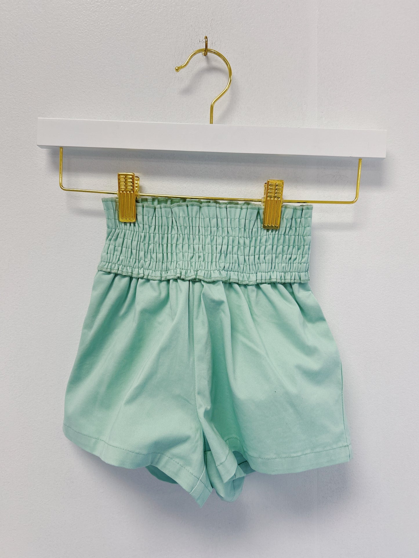 Pleat Mint Chloe Shorts