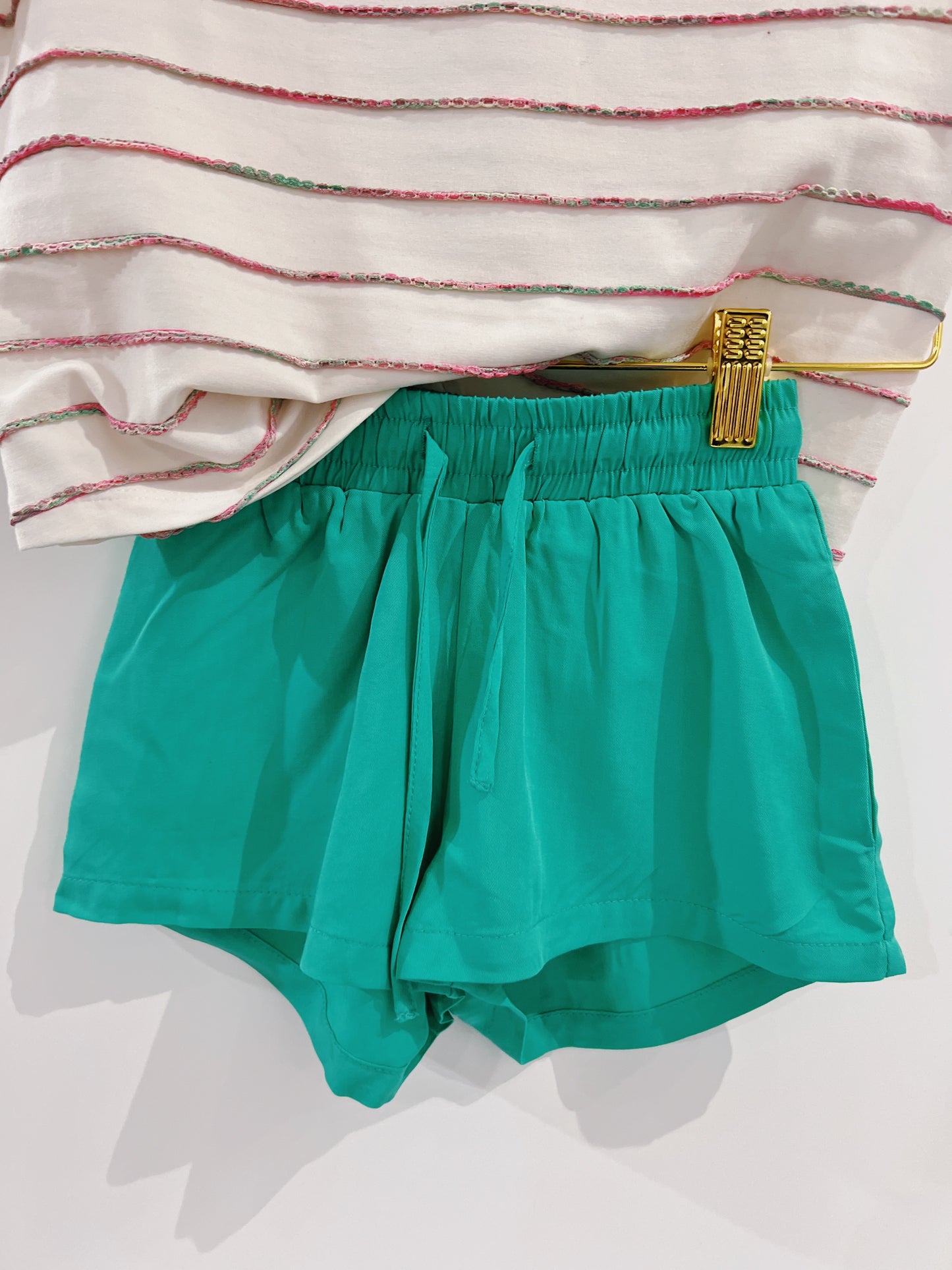 Green Remi Shorts
