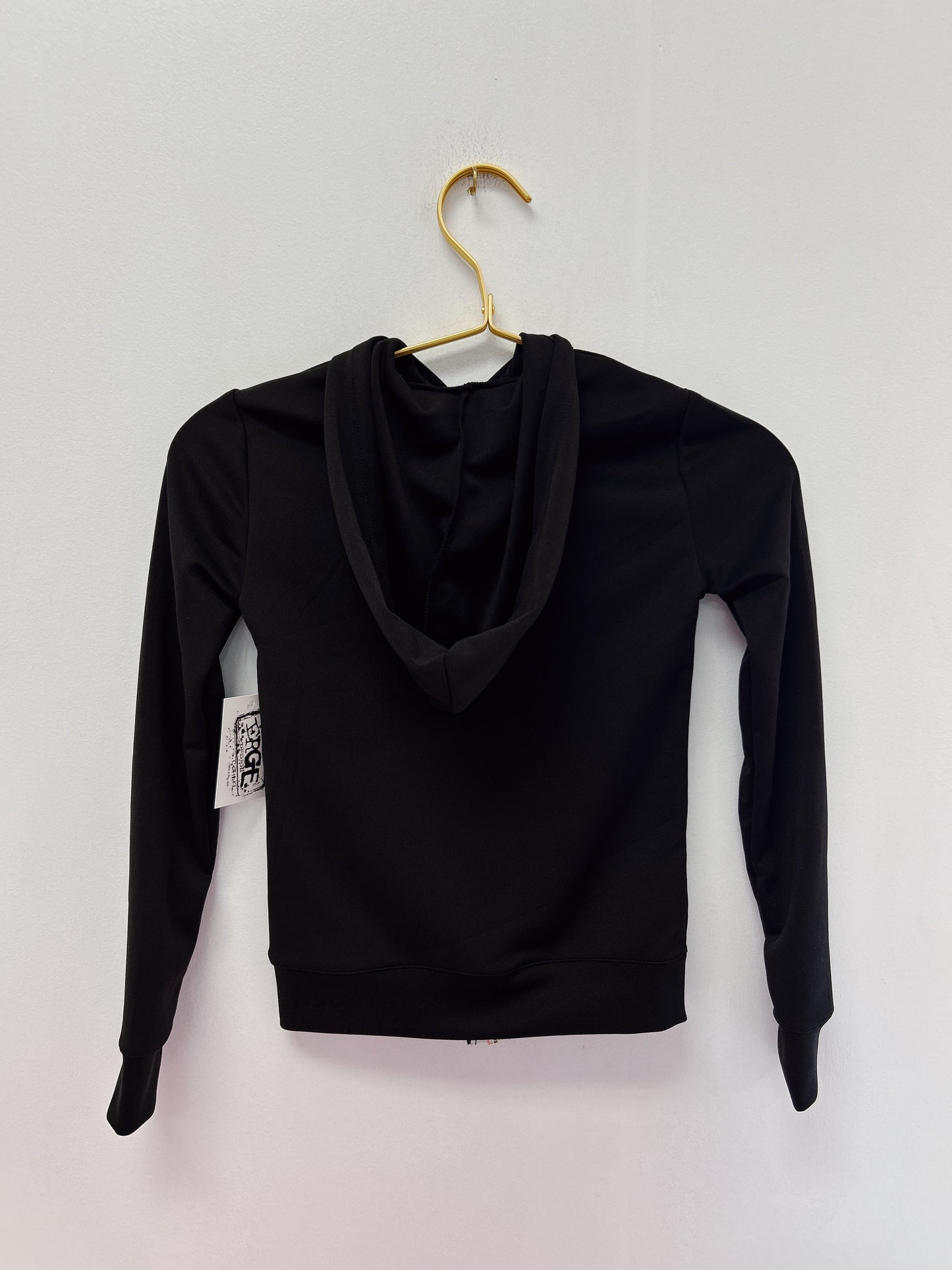 Erge Black Yoga Zip Hoody