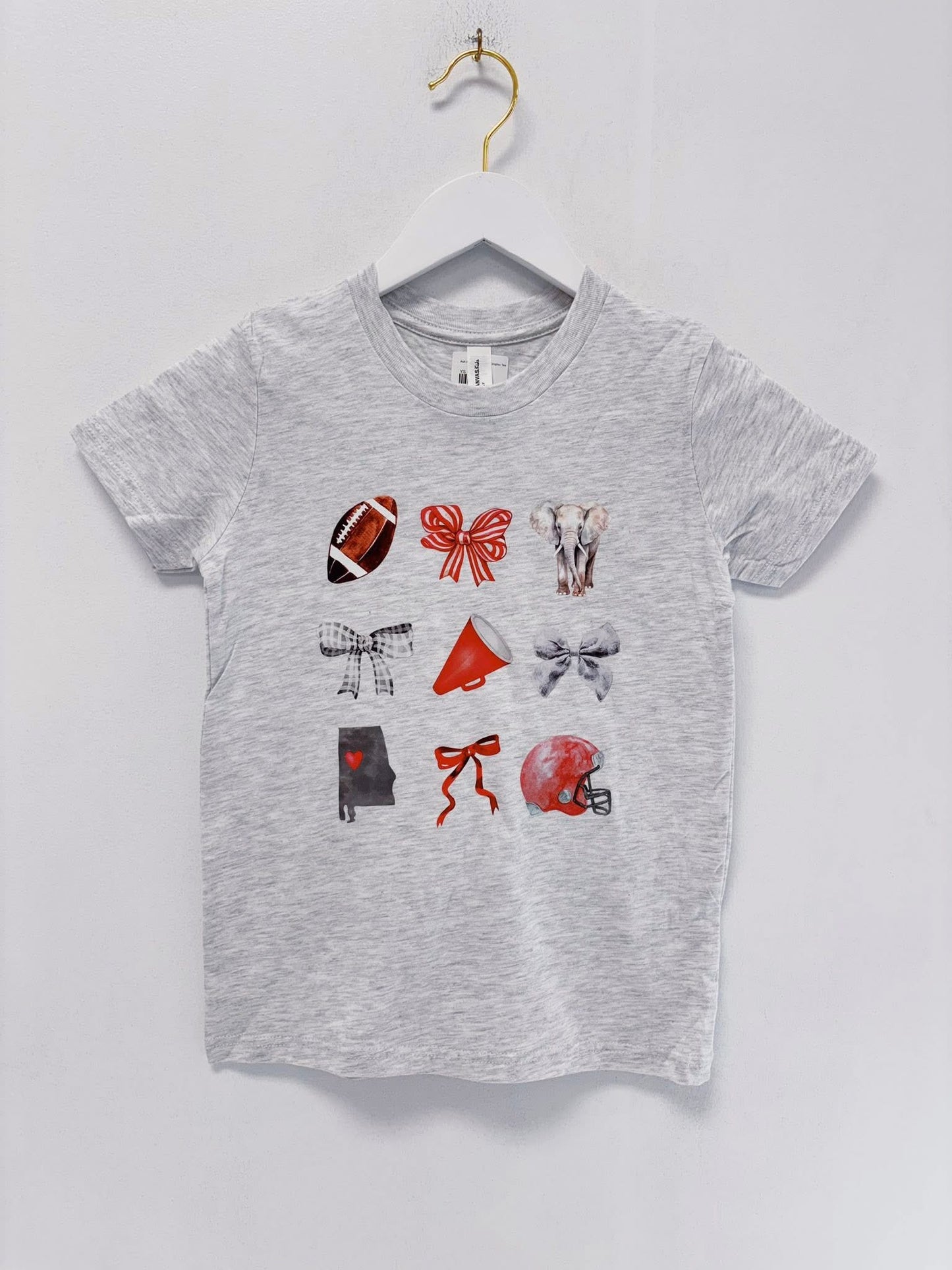Ash Alabama Football Graphic Tee