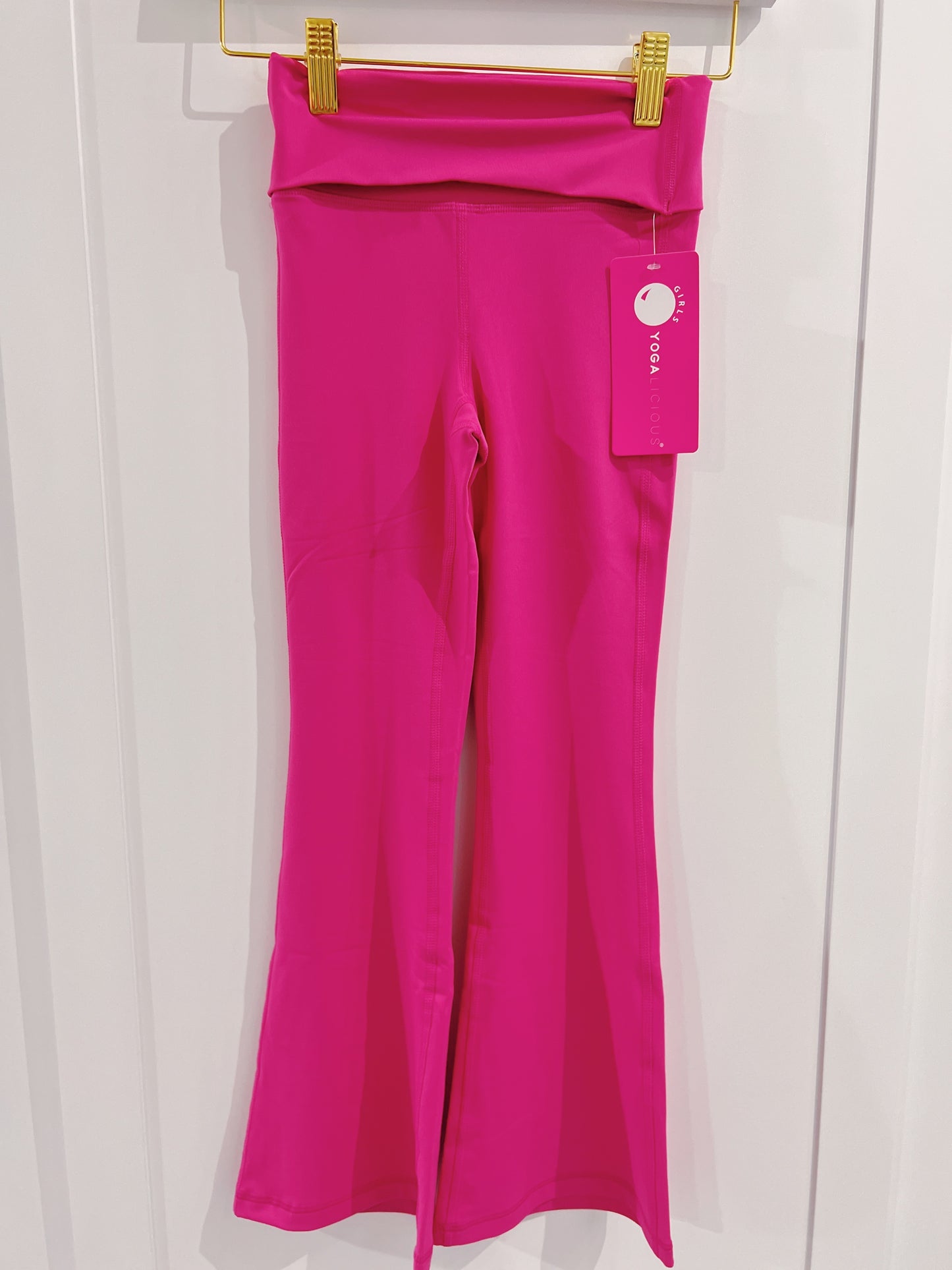 Raspberry Rose Softlux Flared Pants