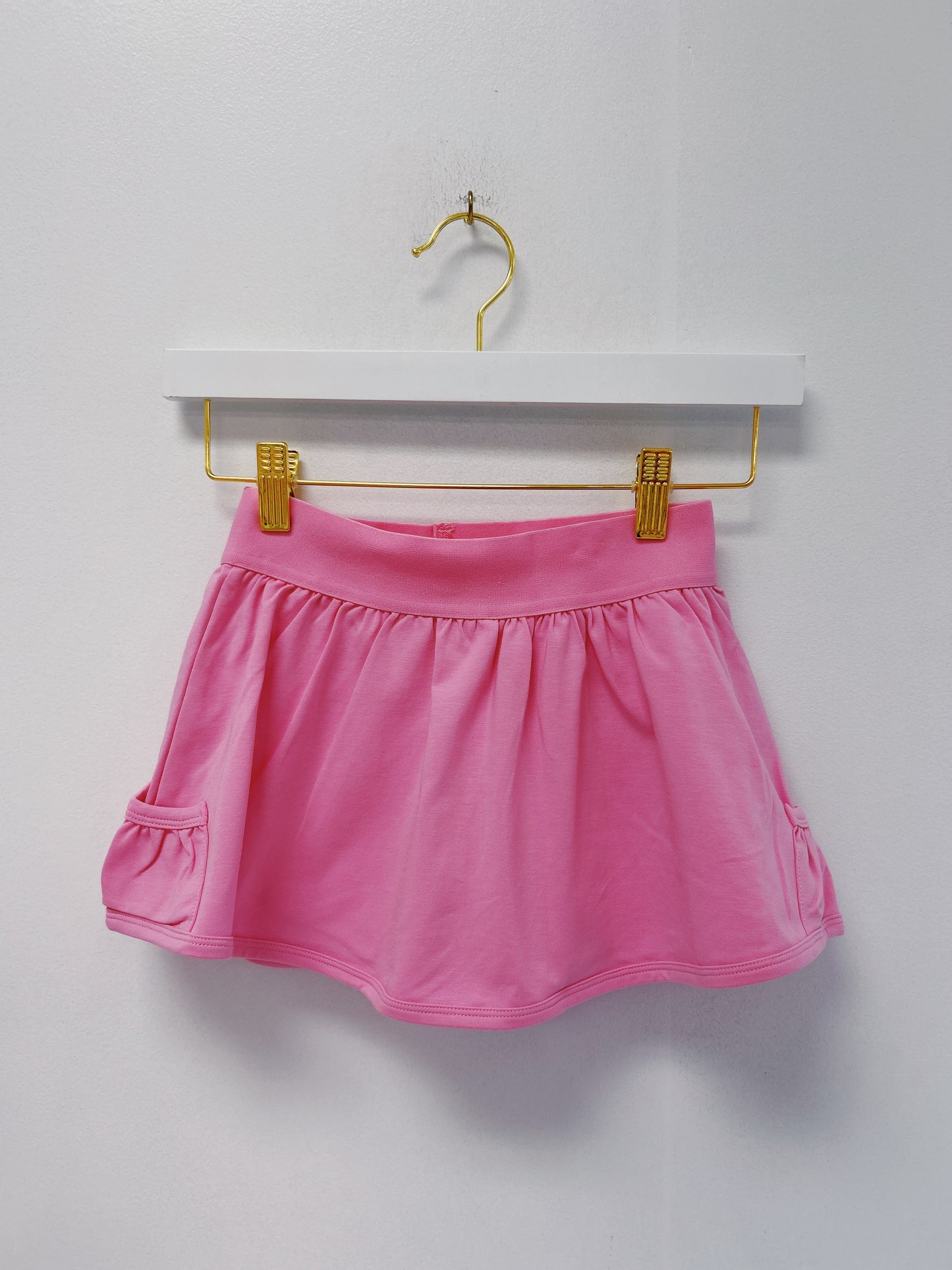 Little Olin Pink Jersey Skort