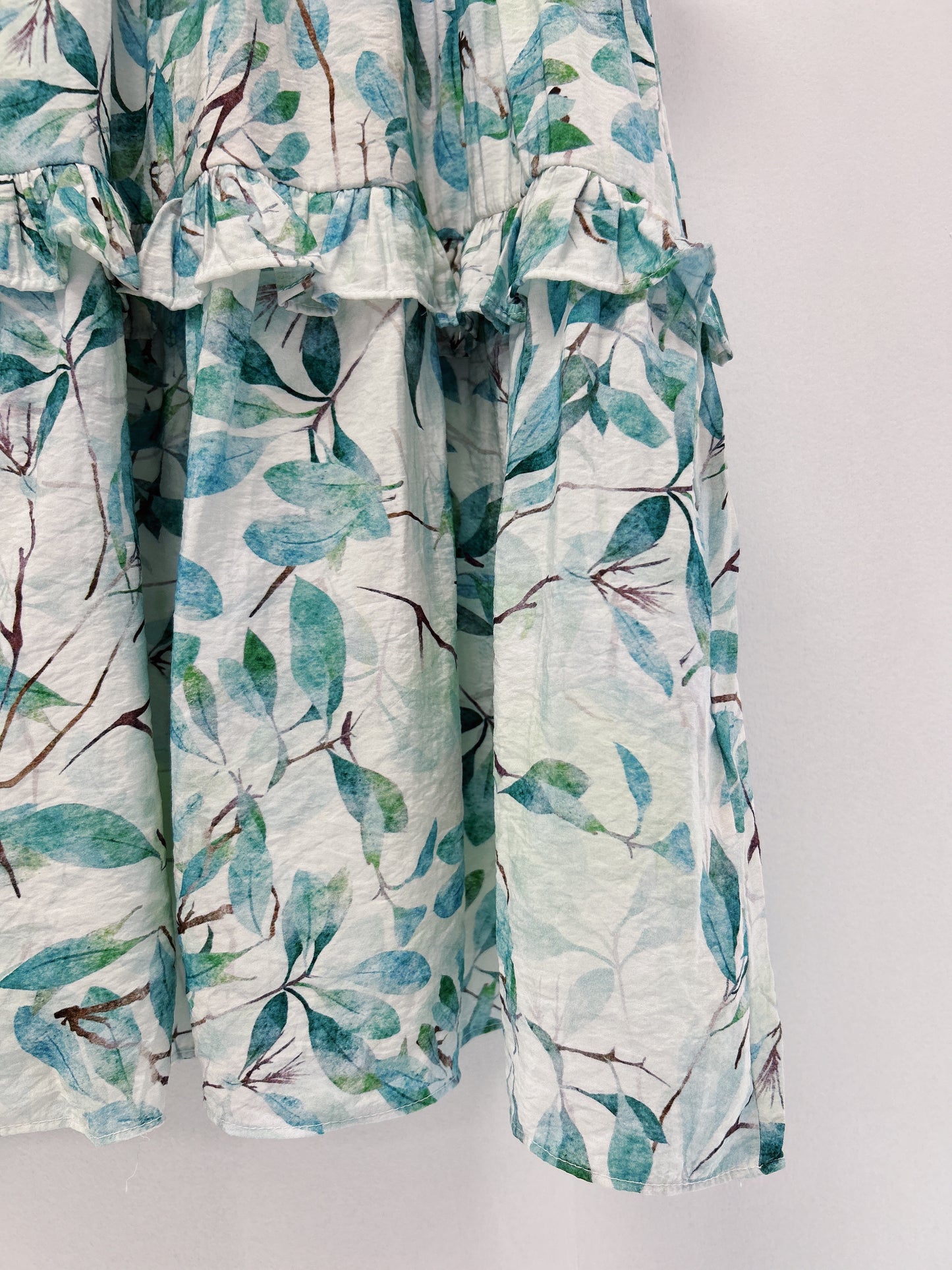 Hayden Teal Floral Sundress