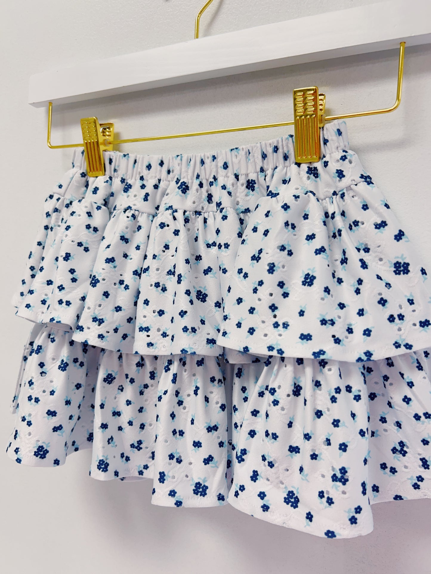 Design History Blue Waves Skort