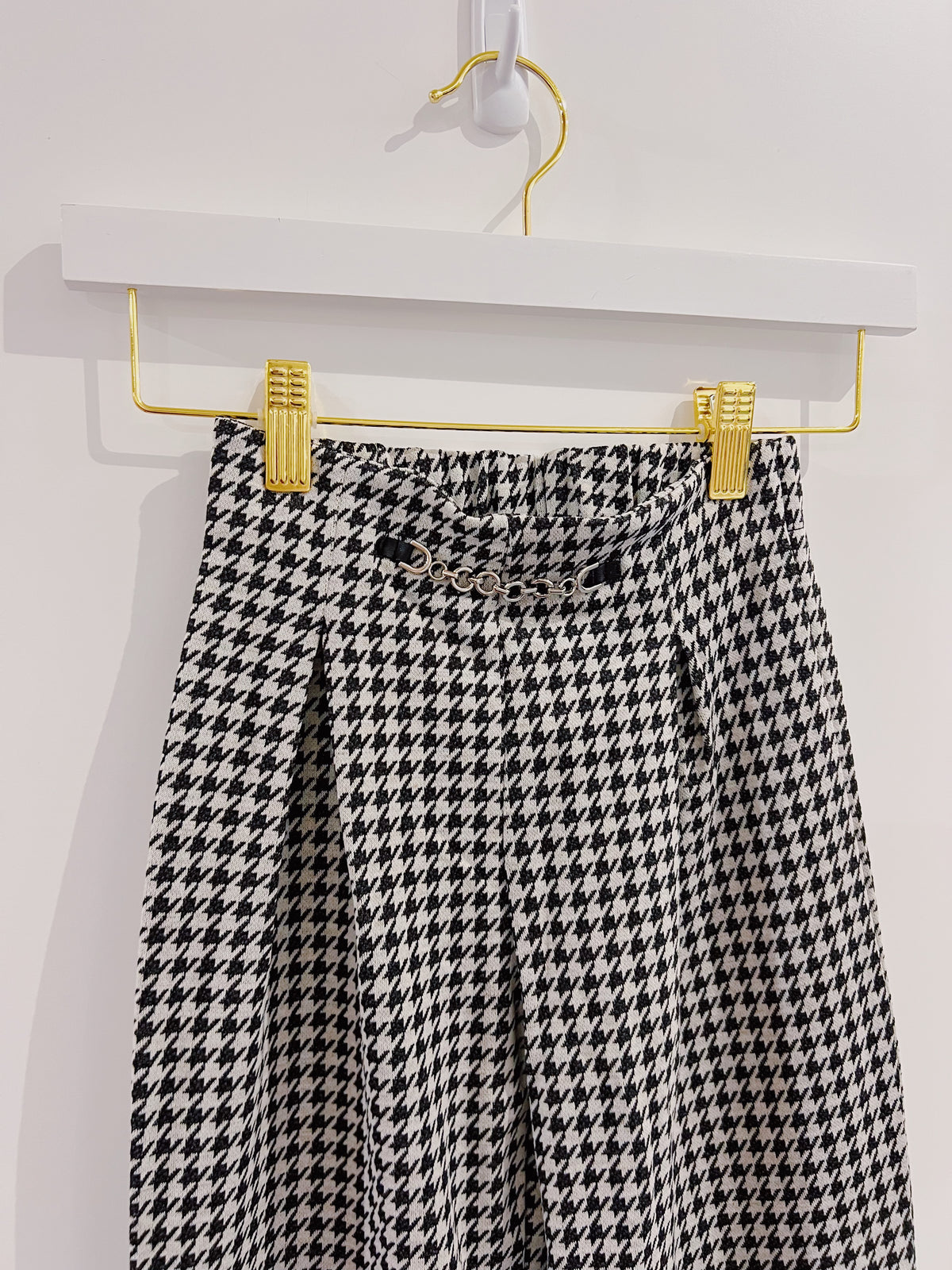Mayoral Black Jacquard Pants