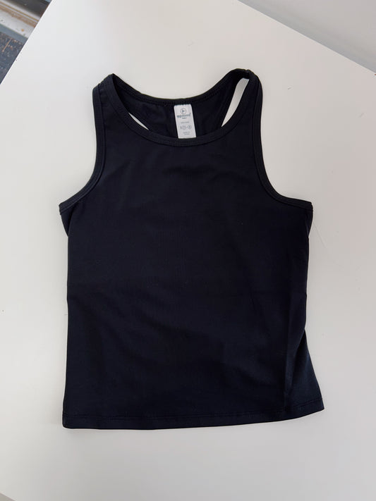 Butterfly Rib Crossover Tank/Skort Set