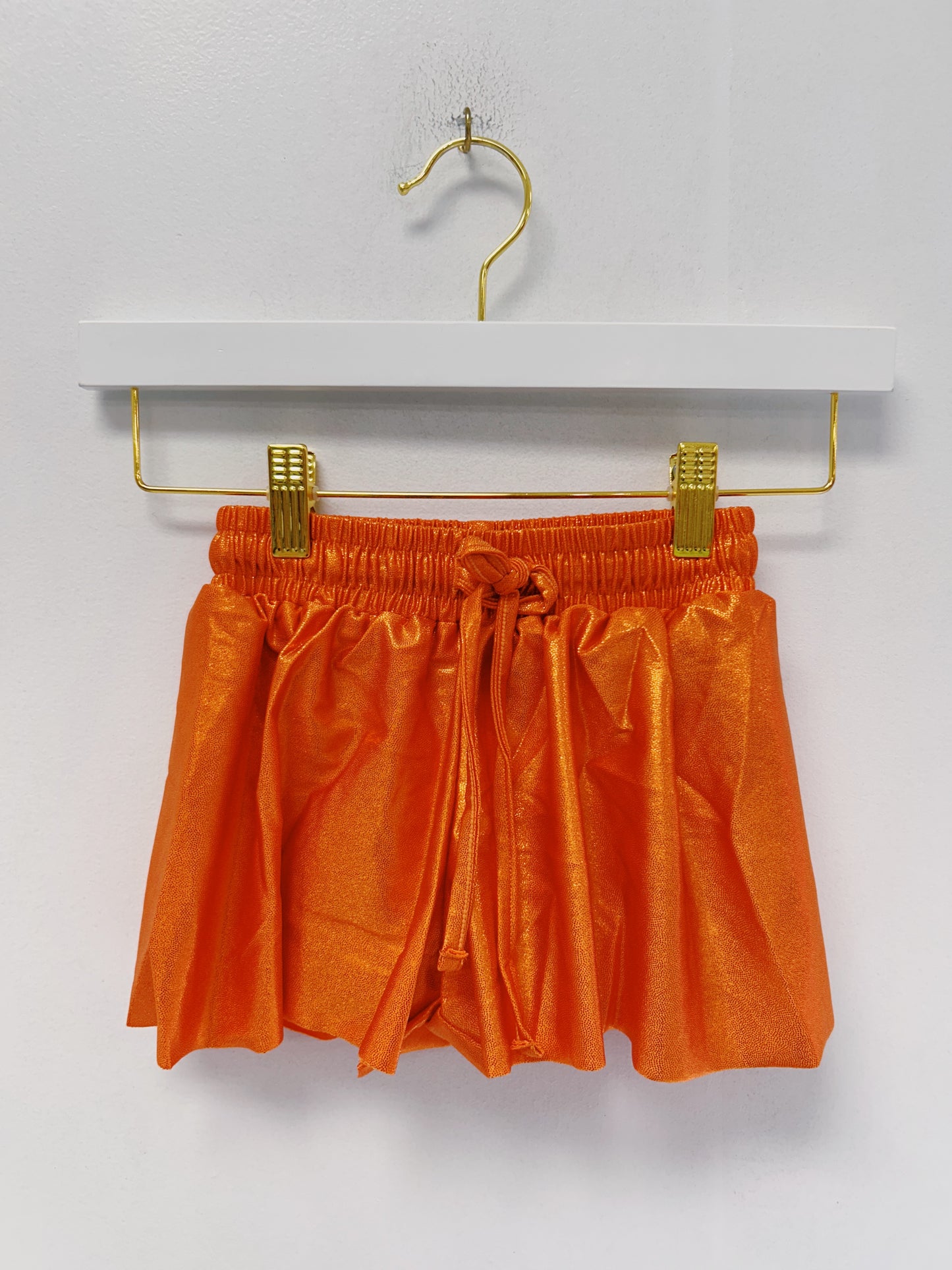 Azarhia Butterfly Shorts- Orange Shimmer