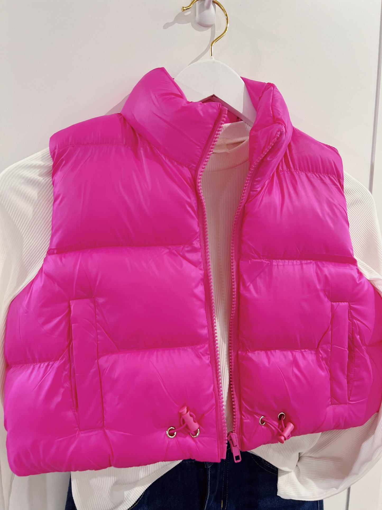 Love Daisy Neon Pink Vest