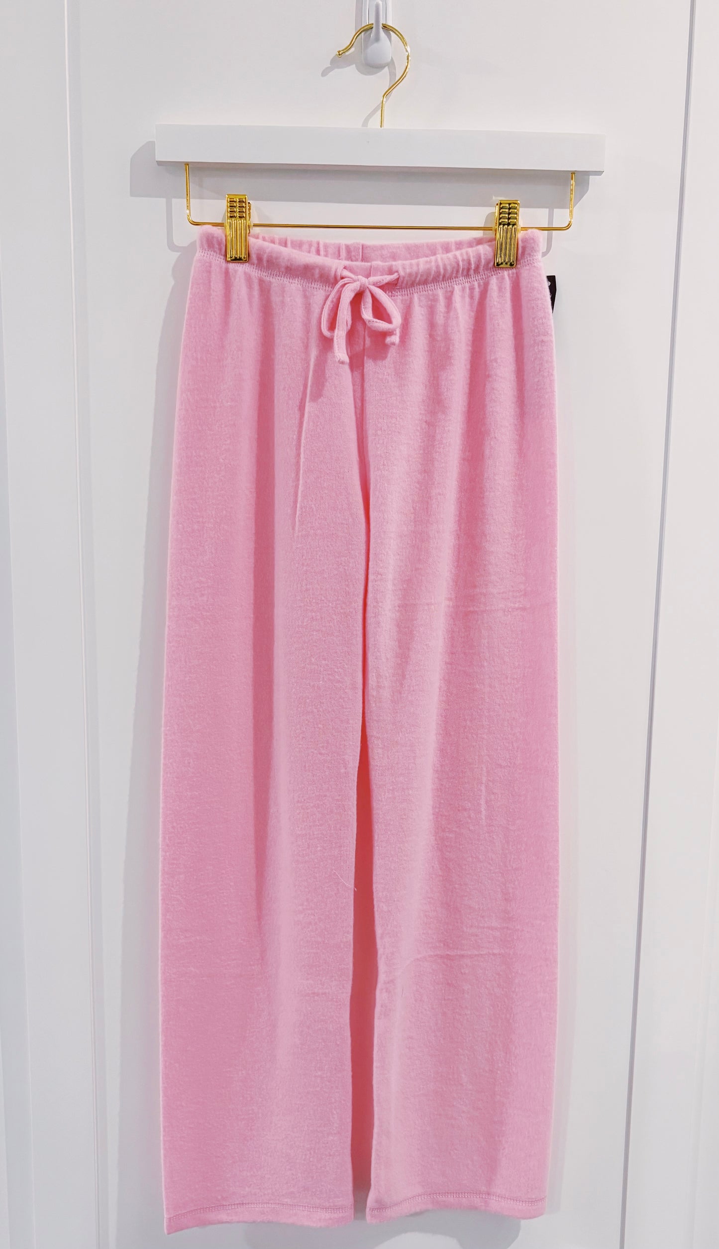 Suzette Adult Pink Cuddle Soft Straight Leg Pant
