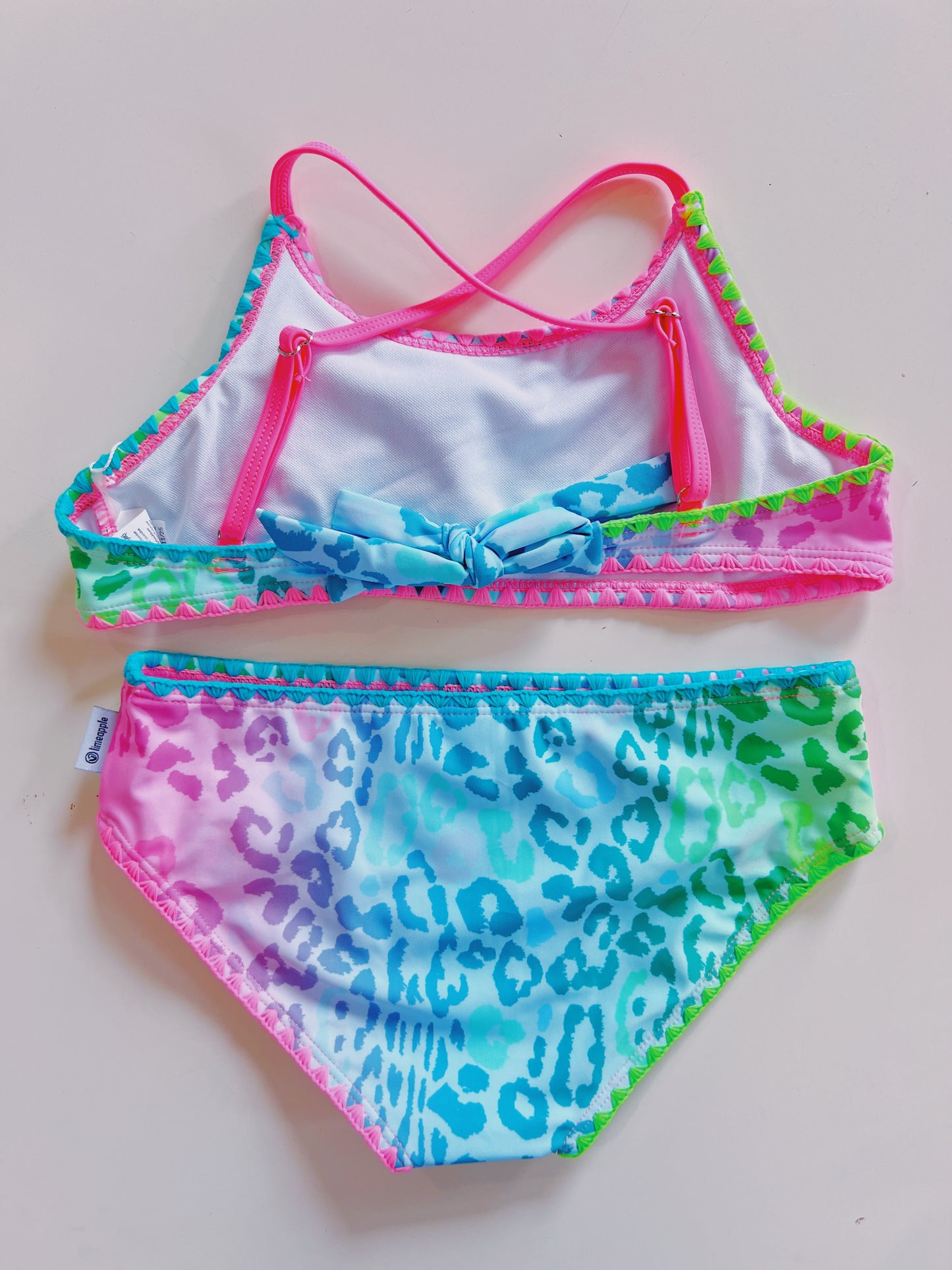 Multi Leopard Print Bikini