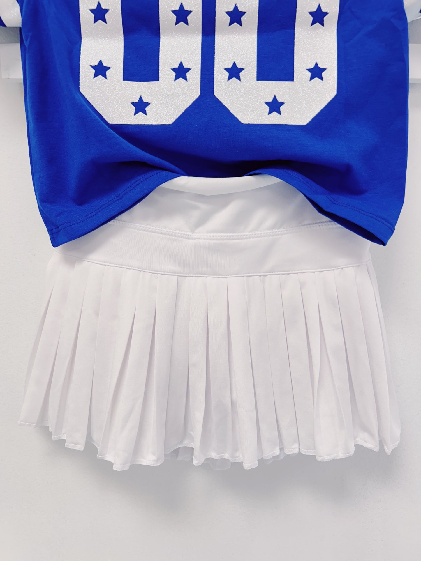 Azarhia Mini Pleated Skort- White