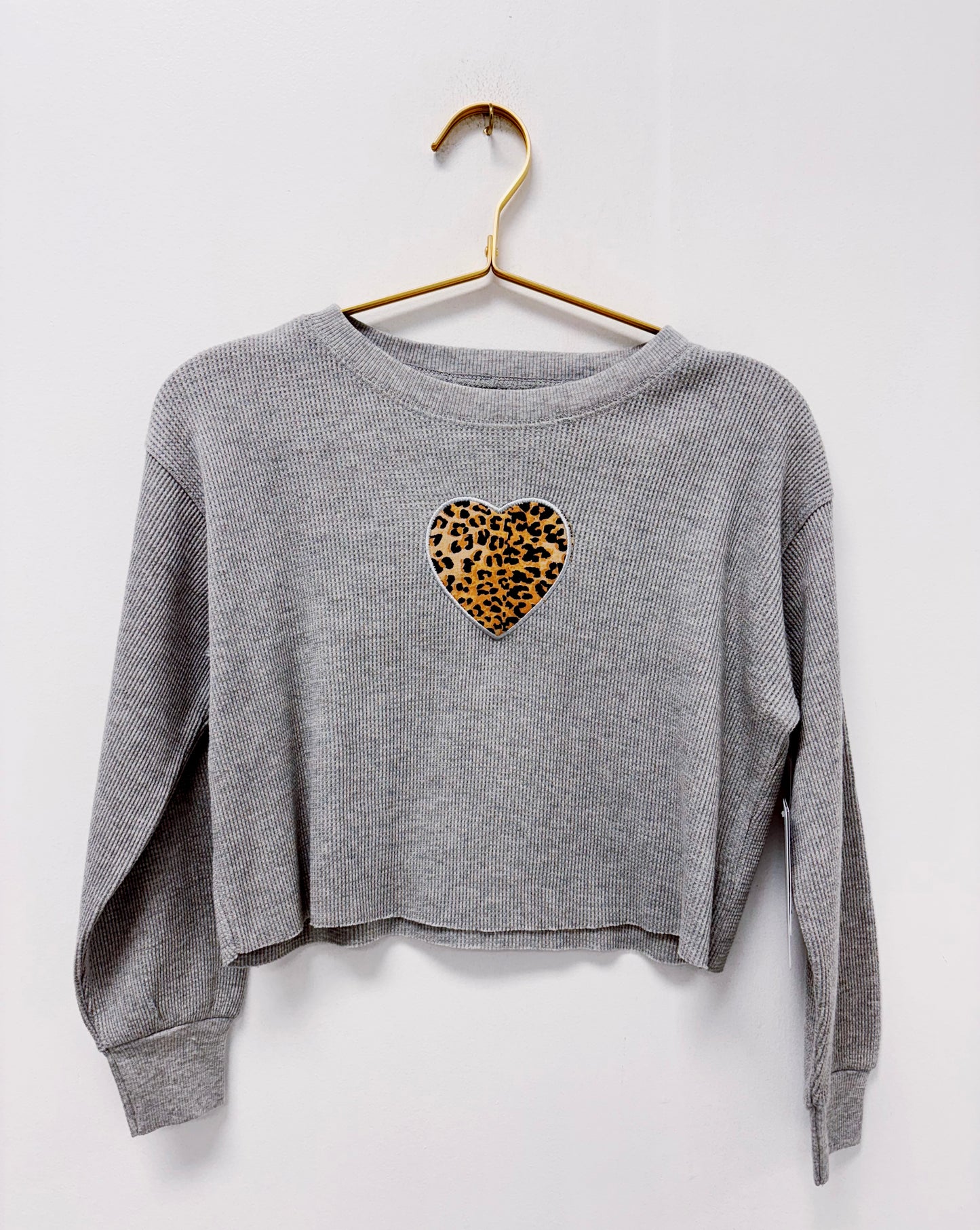 Vintage Havana Leopard Heart Tee