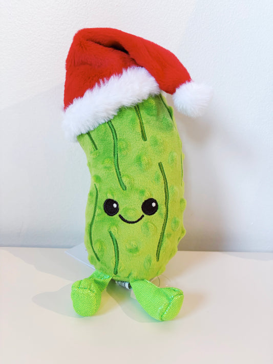 Iscream Christmas Pickle Mini Plush