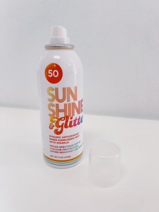 Sunshine & Glitter Shimmer Sport Spray