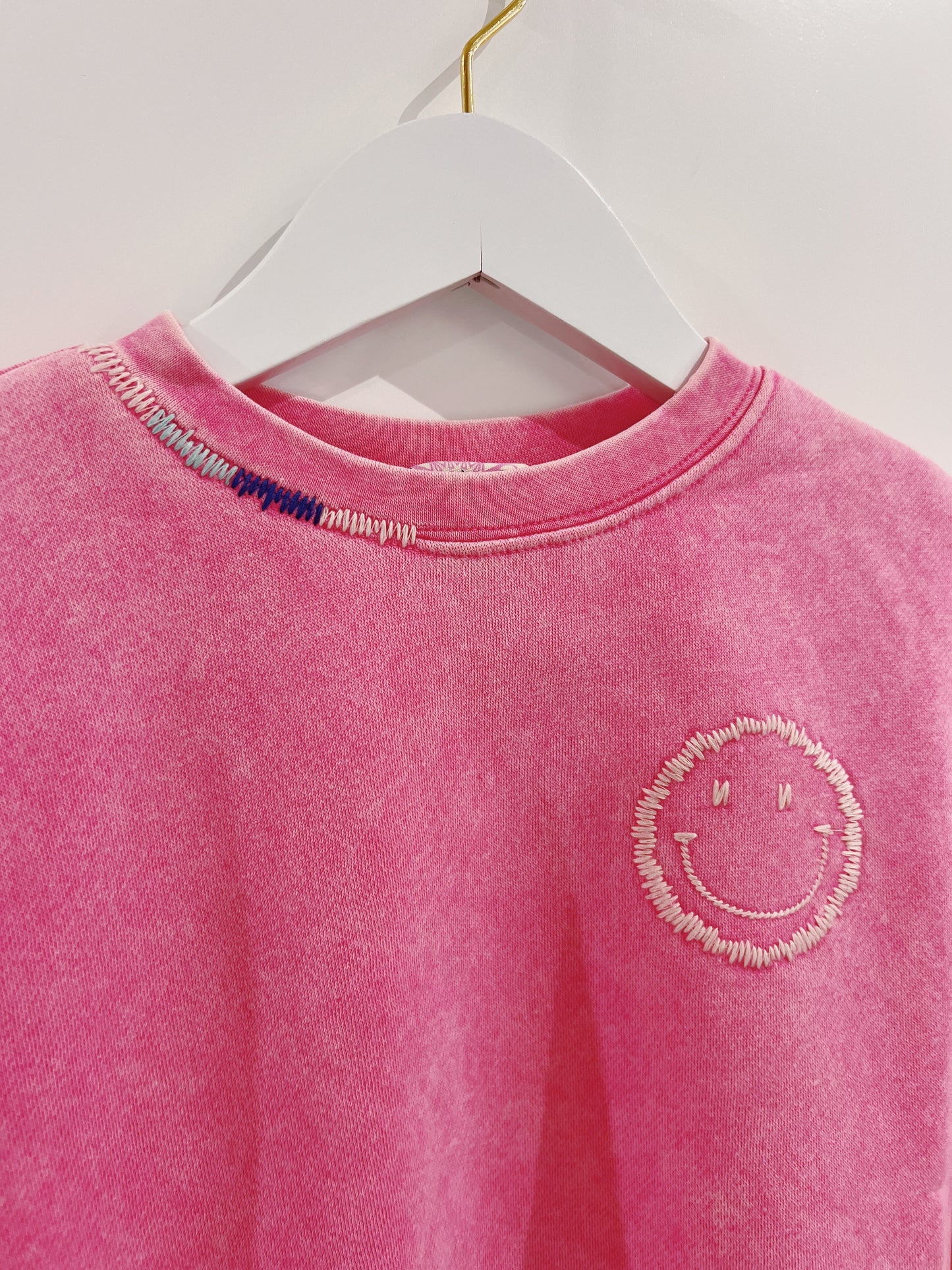 Love Daisy Mauve Smiley Sweater