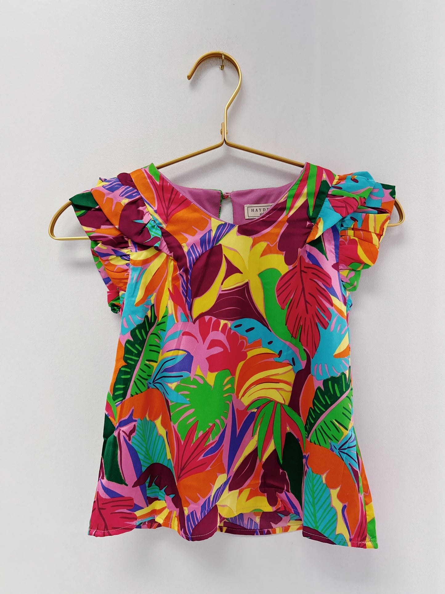 Hayden Topic Ruffle Sleeve Shirt