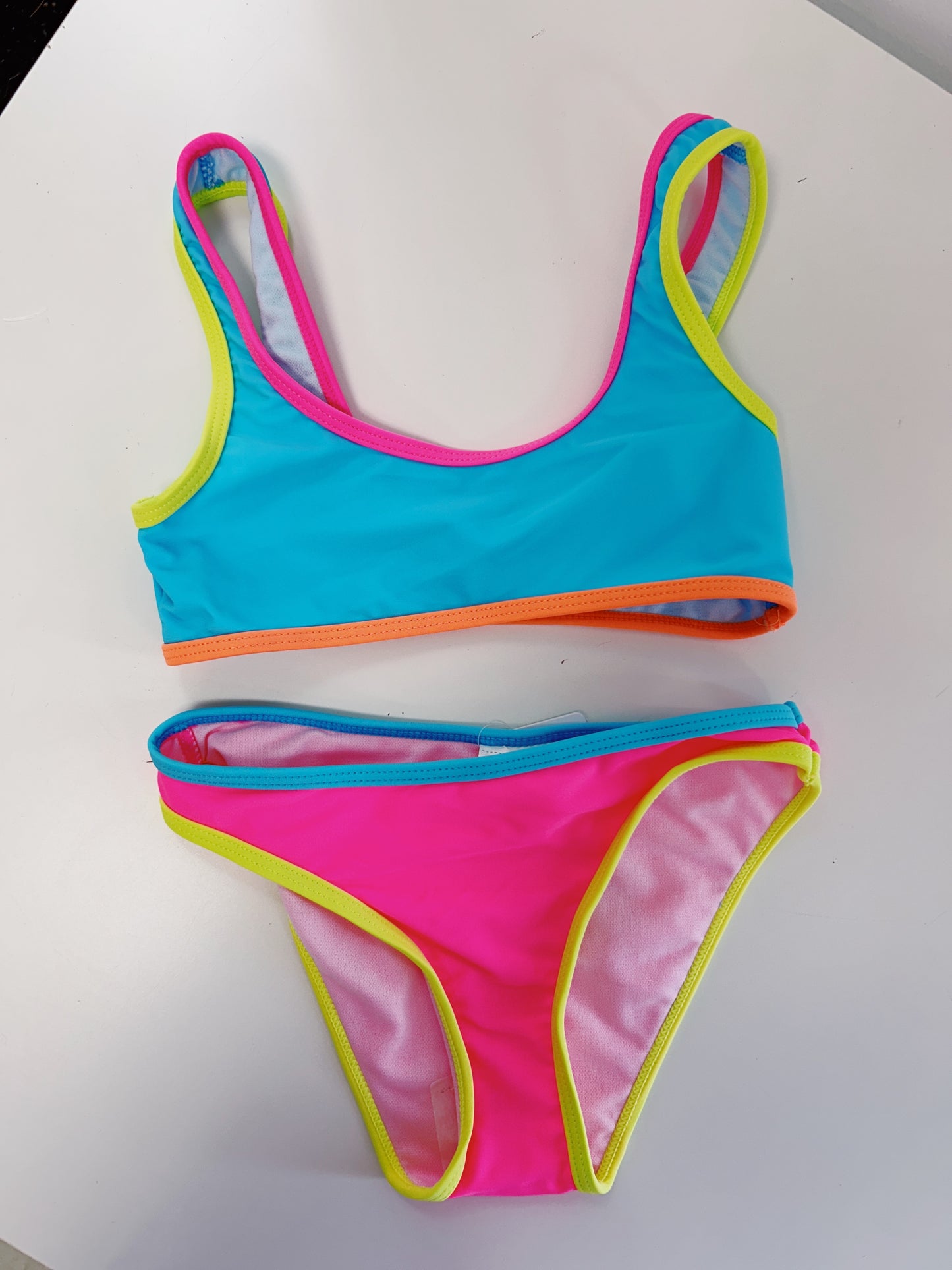 Snapper Rock Candy Colorblock Swimsuit