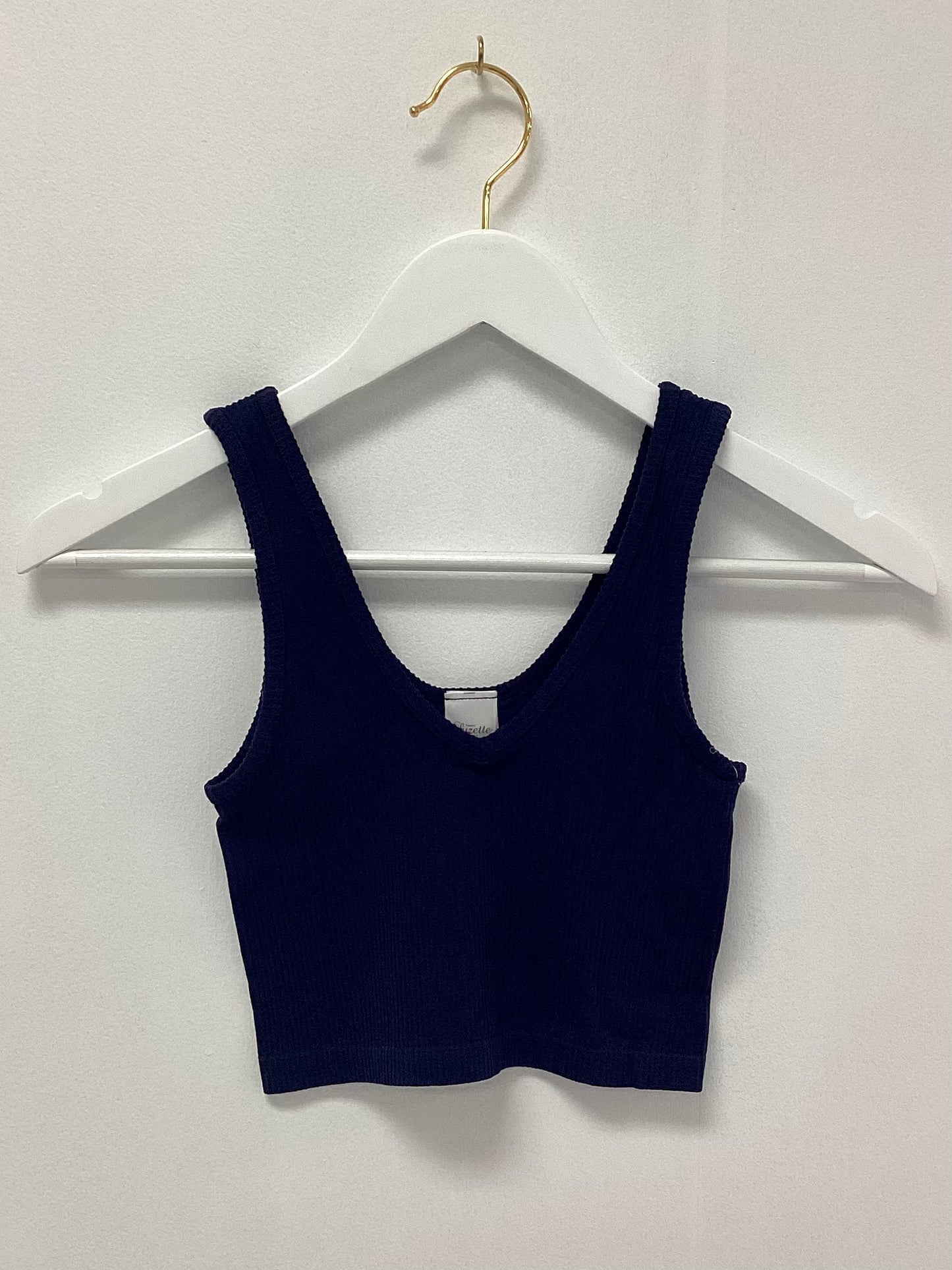 Tween Rib Seamless Brami- New Navy