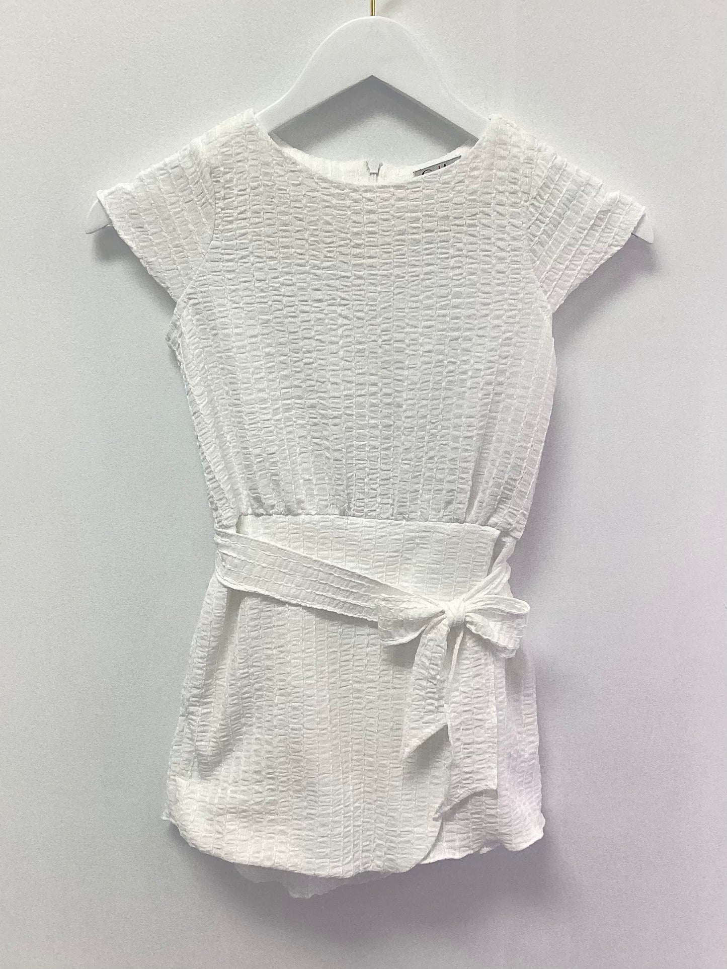 Gabby White Chelsie Romper