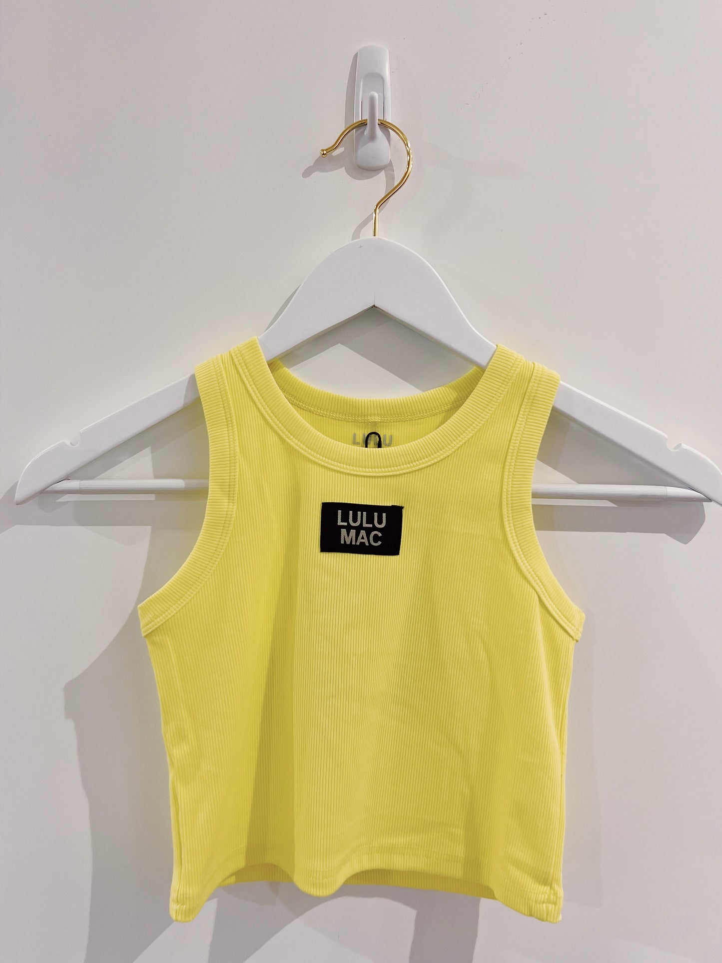 Lulu Mac Youth Neon Yellow Tank