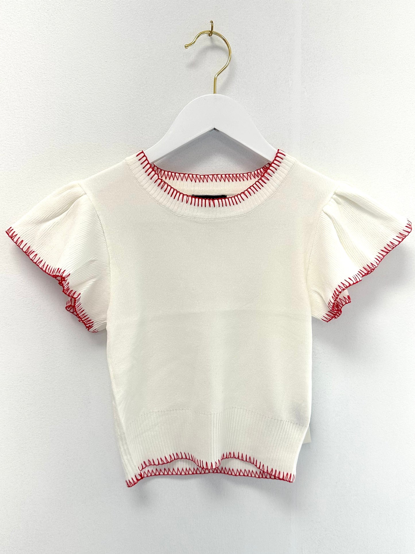 Timing Ivory Sweater Top
