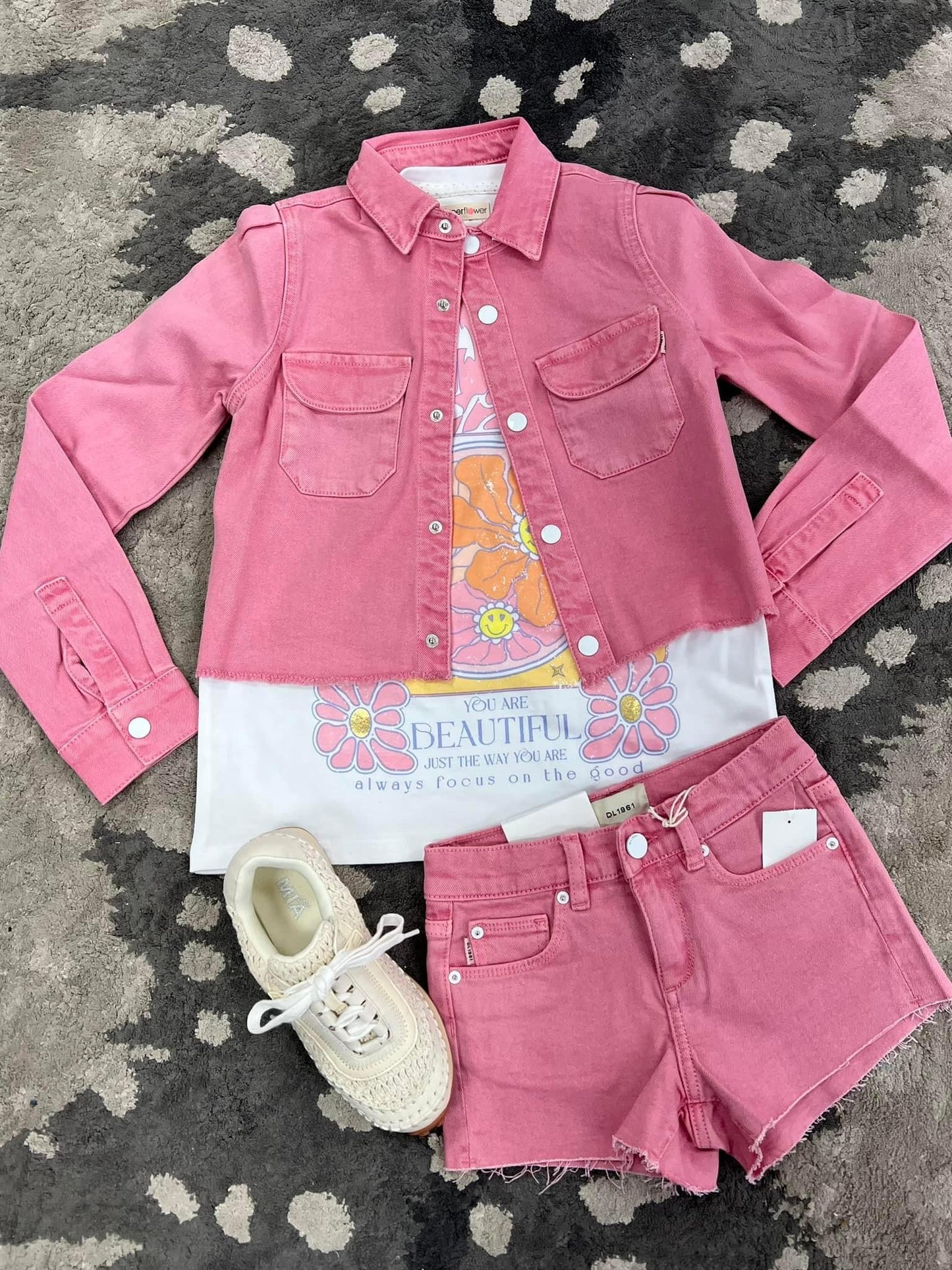 DL 1961 Flamingo Lucy Short