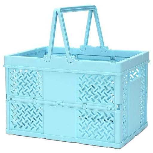 Large Foldable Crate- Blue
