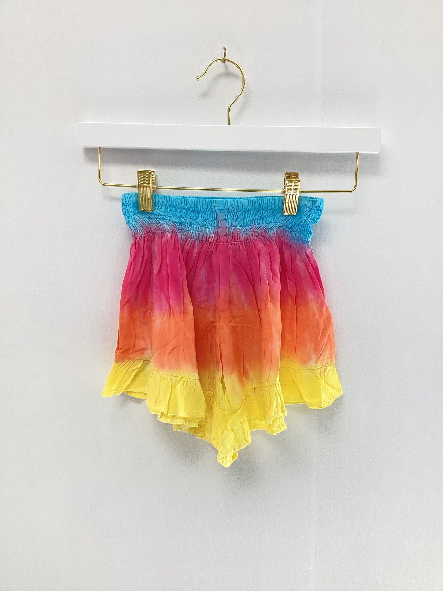 Joyous & Free Rainbow Tie Dye Short